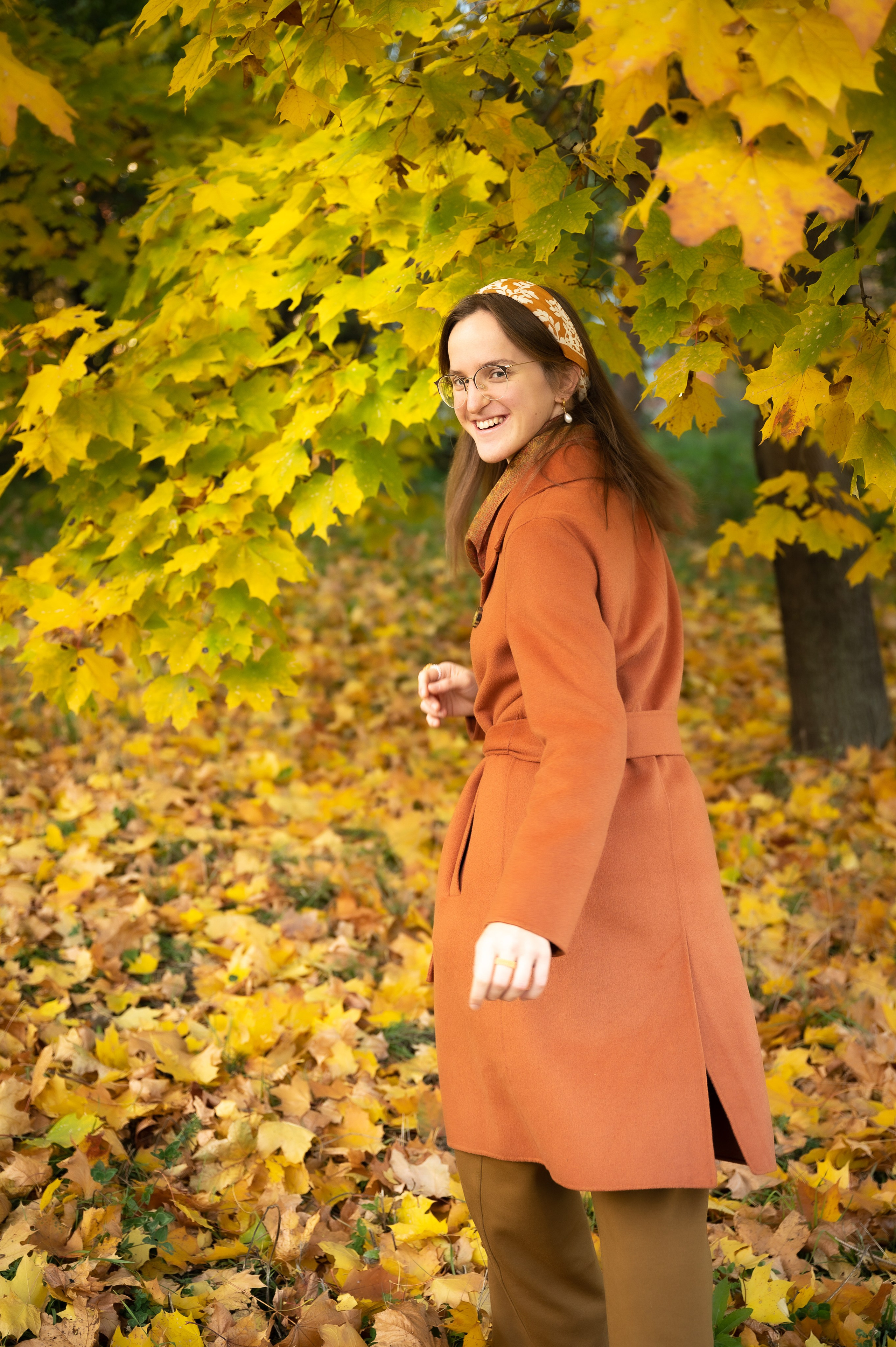 СЪЁМКА АННЫ В ОСЕННЕМ ПАРКЕ. Портретный фотограф в Москве Евгений Кемайкин