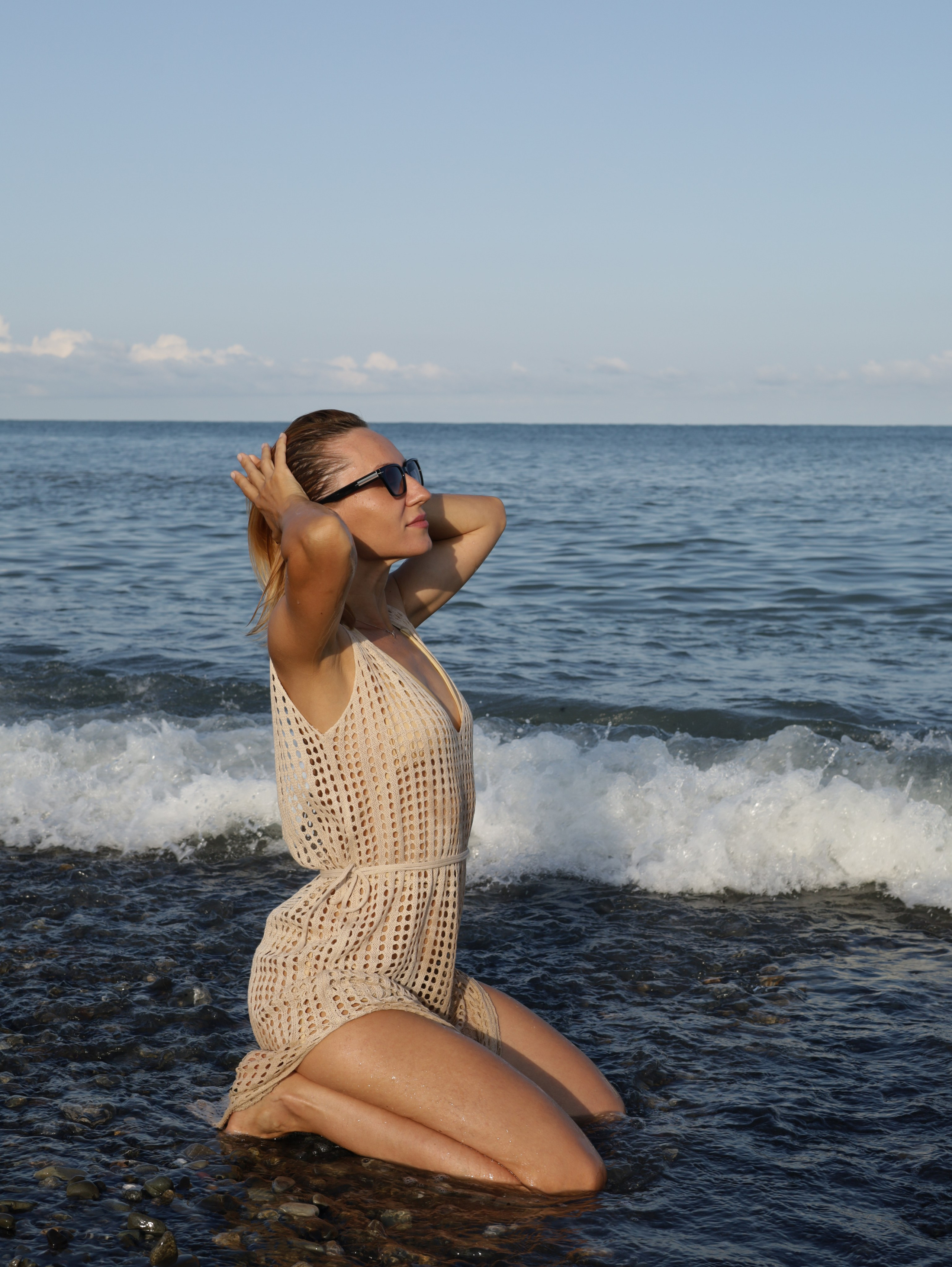 Пляжная фотосессия для Татьяны. Фотограф  Москва&Сочи Лазарева Вита