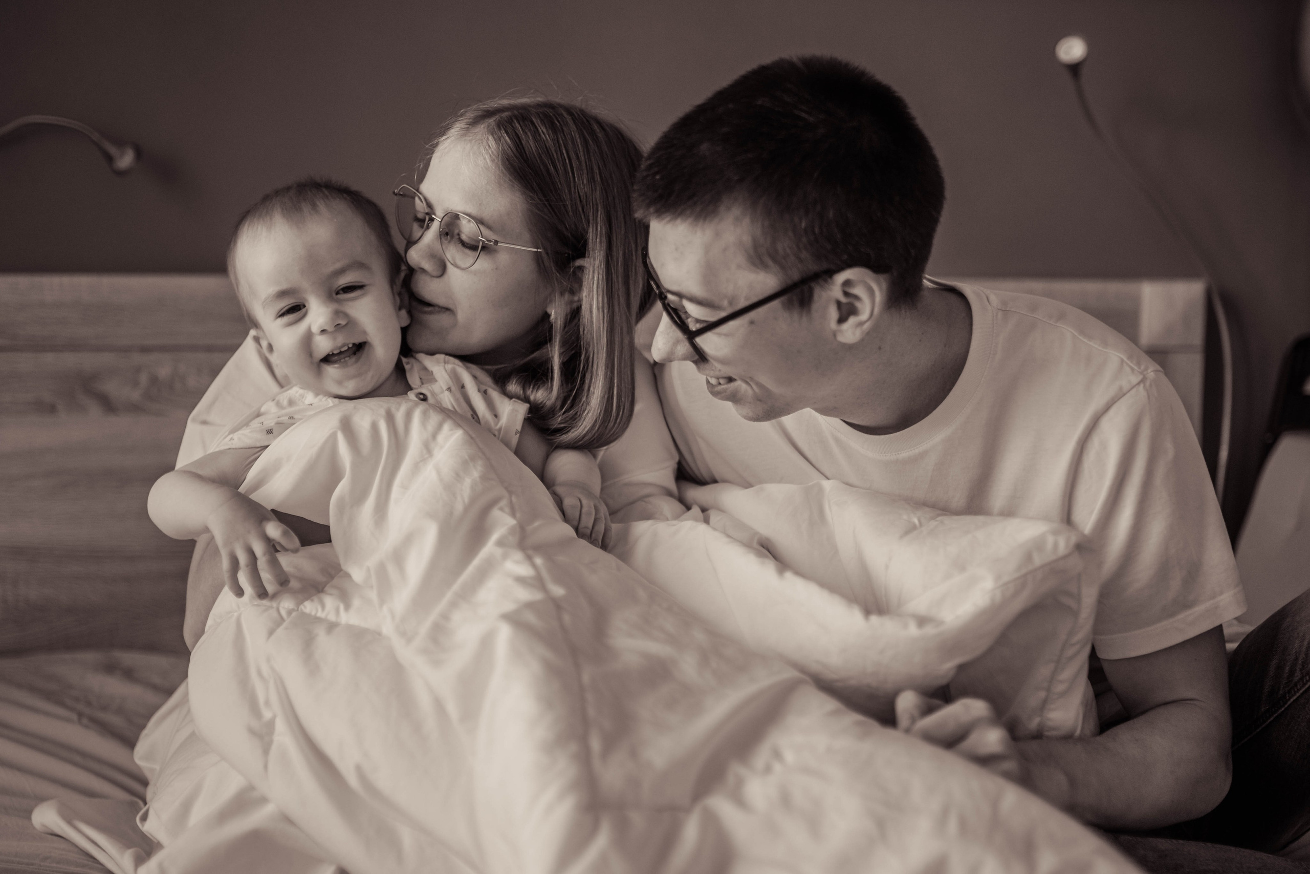 Илья, Марина и Дмитрий. Семейный фотограф Алина Демидова. Королев