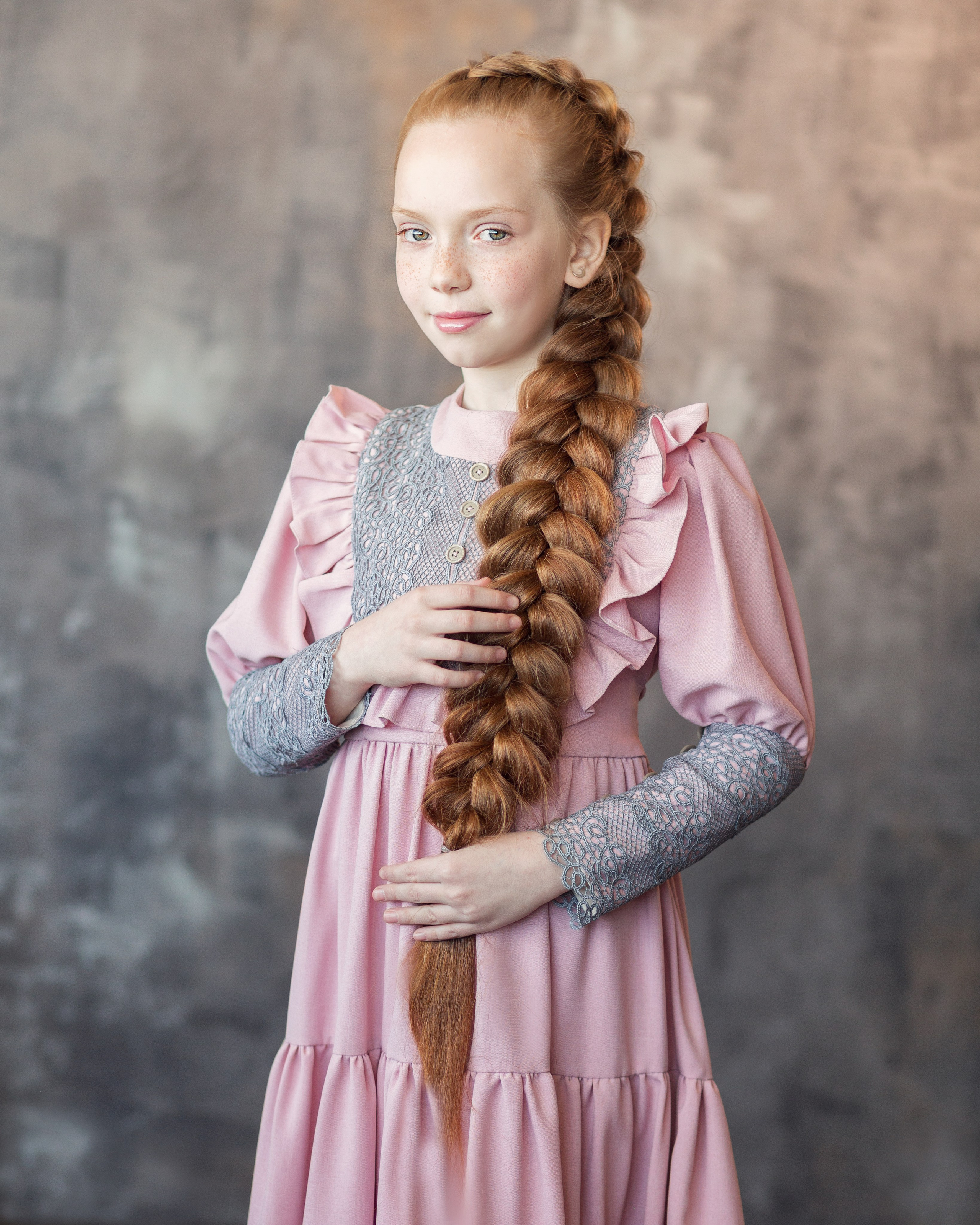 Уральская Краса — Длинная коса 2022. Семейный и детский фотограф в Екатеринбурге Каликова Елена