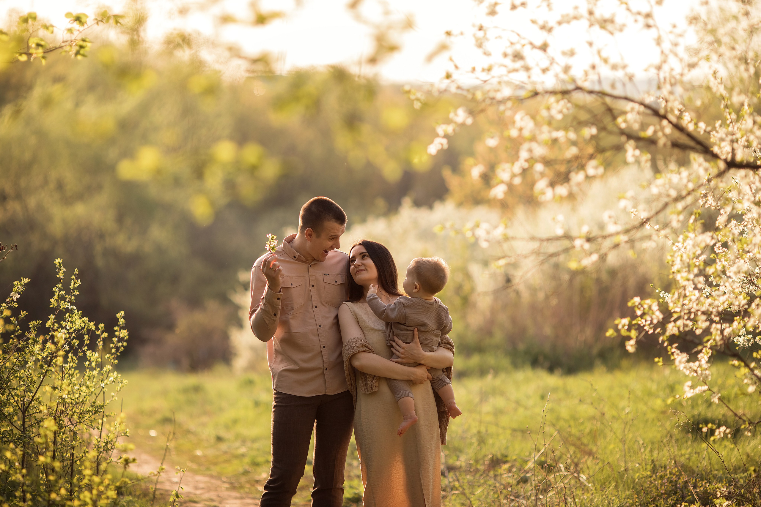 Первая весна. Семейный и детский фотограф в Саратове Полина Коткина