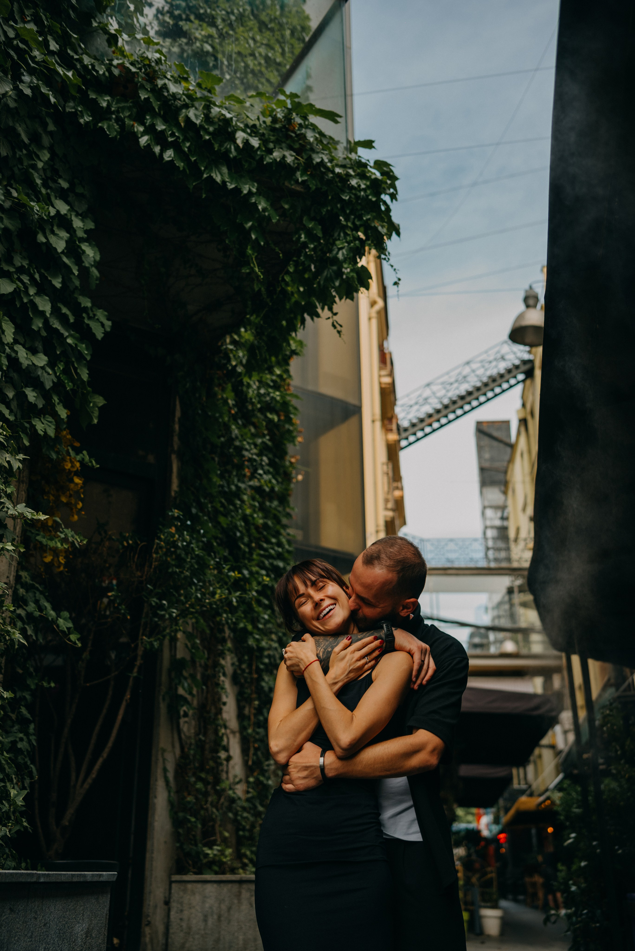 Свадебная фотопрогулка по городу Тбилиси. Портретный и свадебный фотограф в Тбилиси • xeniqo