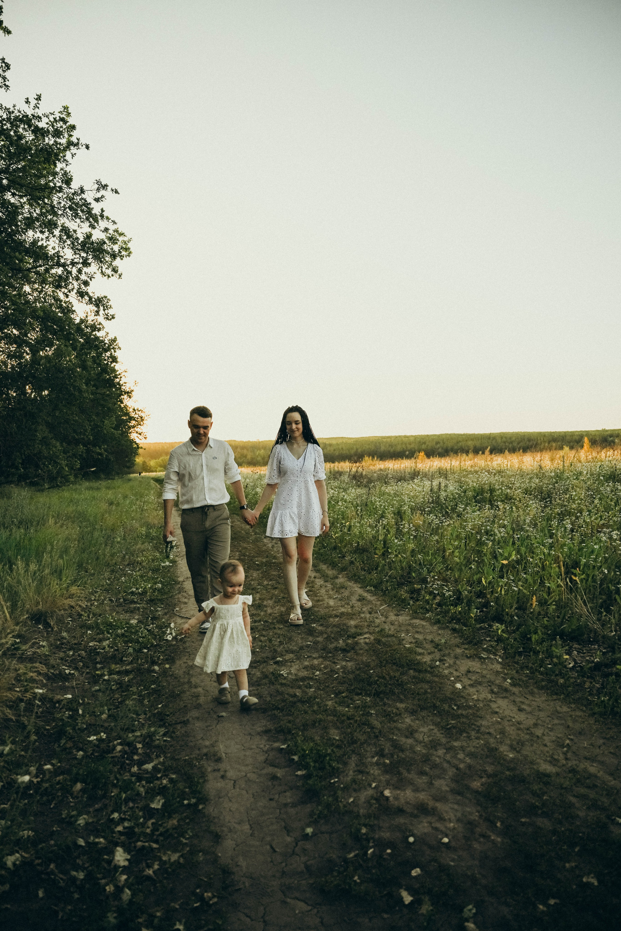 Ромашковое поле. Семейный фотограф в Москве Люберцах Ирина Вронская