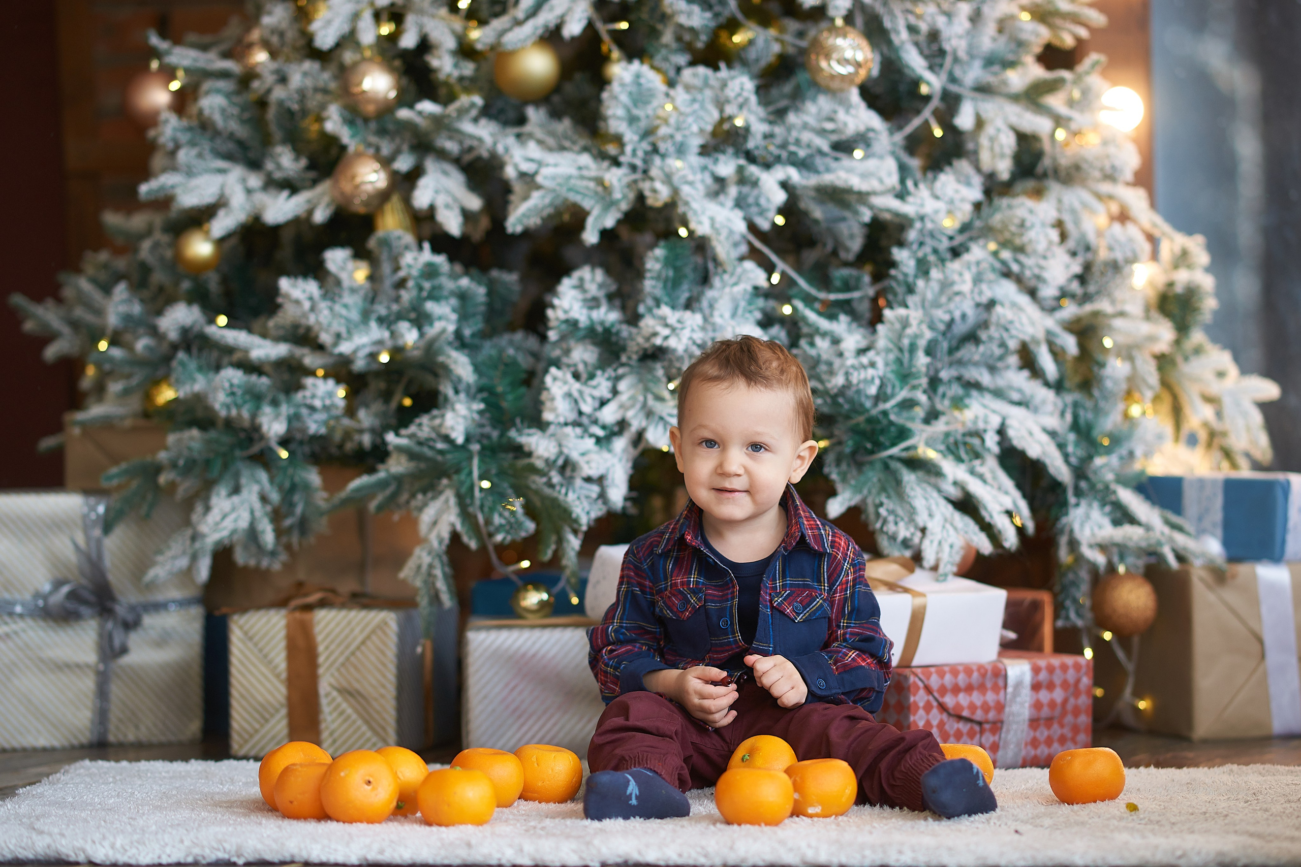Новогодняя съёмка. Анна Катасонова