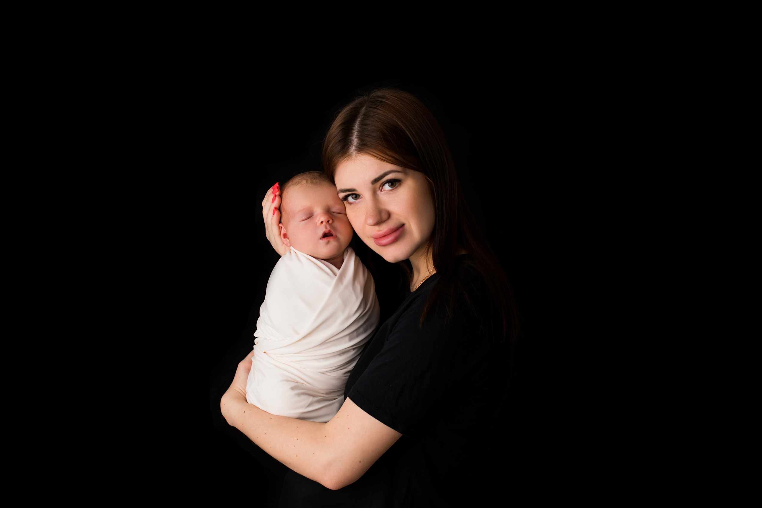 Фотосессия newborn (семейные кадры). Фотограф новорожденных Ростов-на-Дону