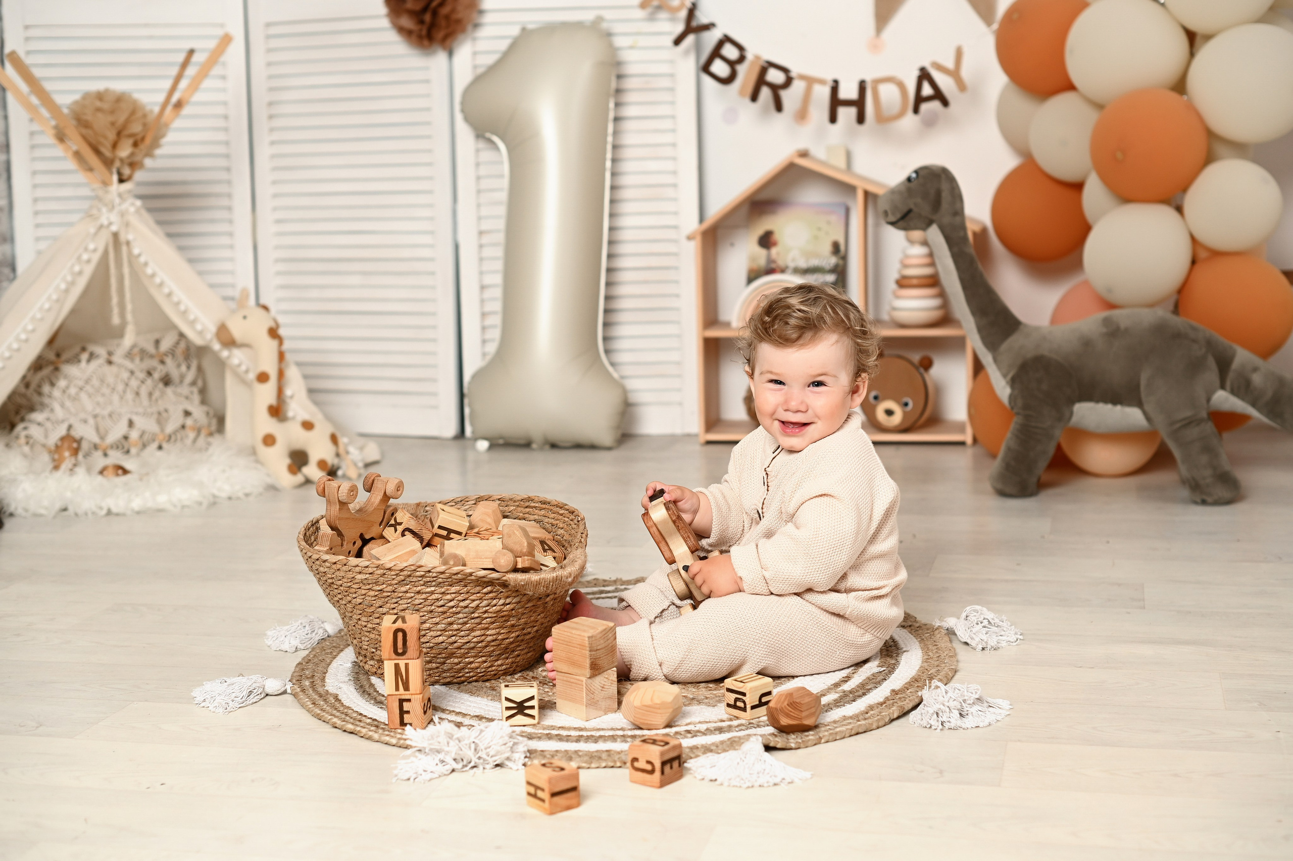 Годовасие. Newborn и детский фотограф в Череповце Юля Михайлова