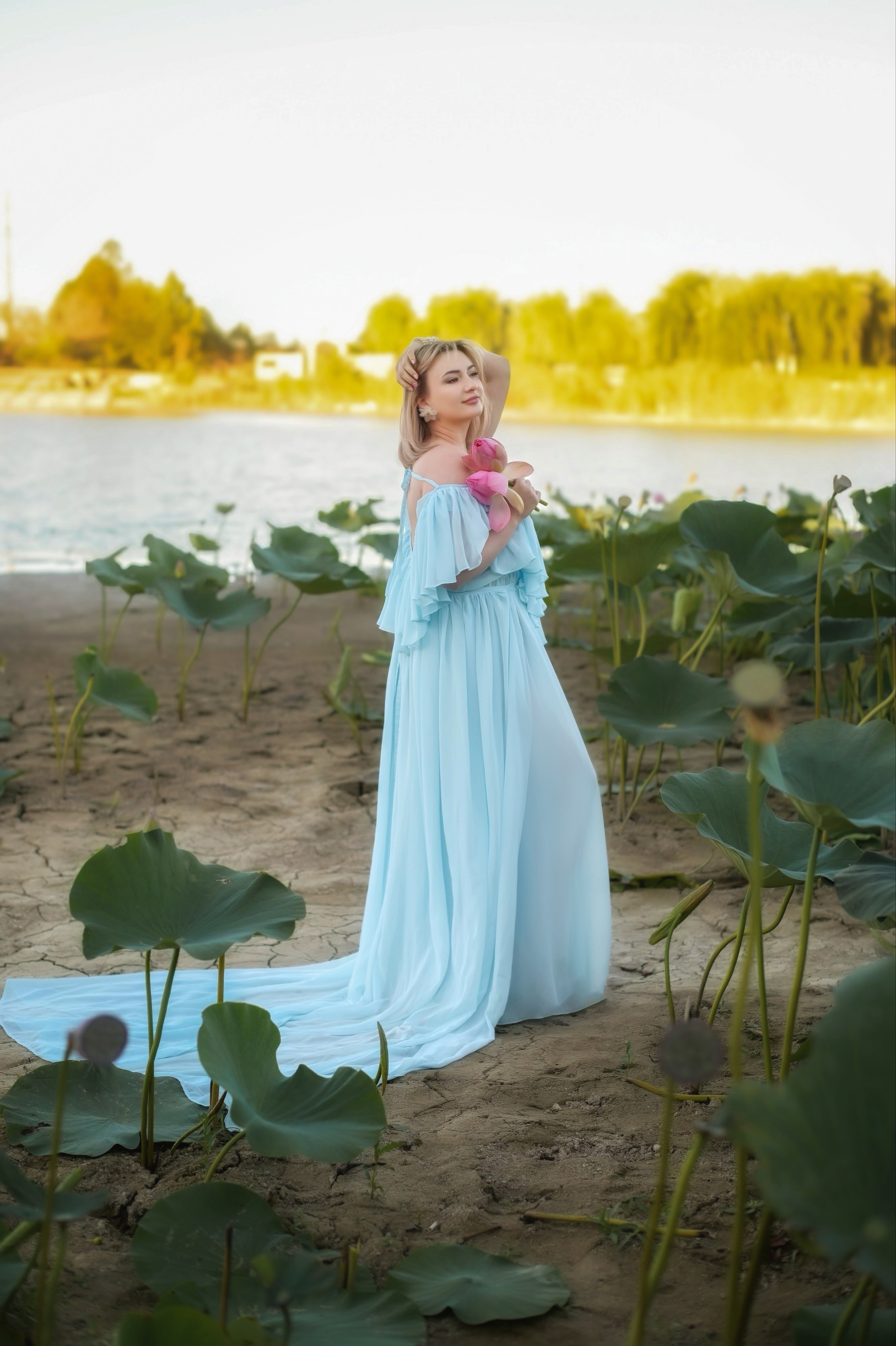 Лотосы. Семейный и детский фотограф Анапа