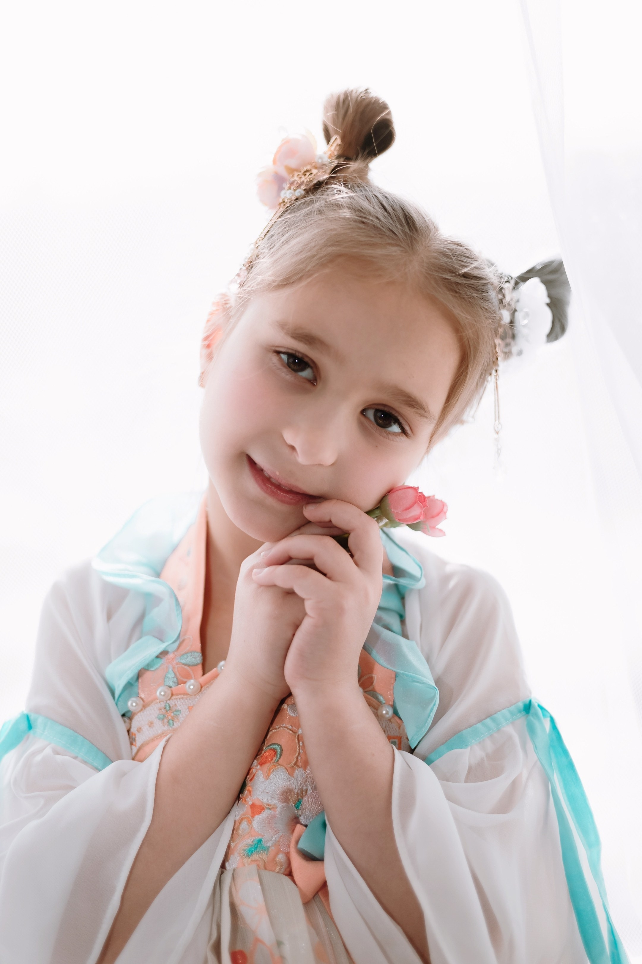 Очень нежная фотосессия в стиле Китай для Александры. Школа для девочек во Владивостоке — Само Совершенство