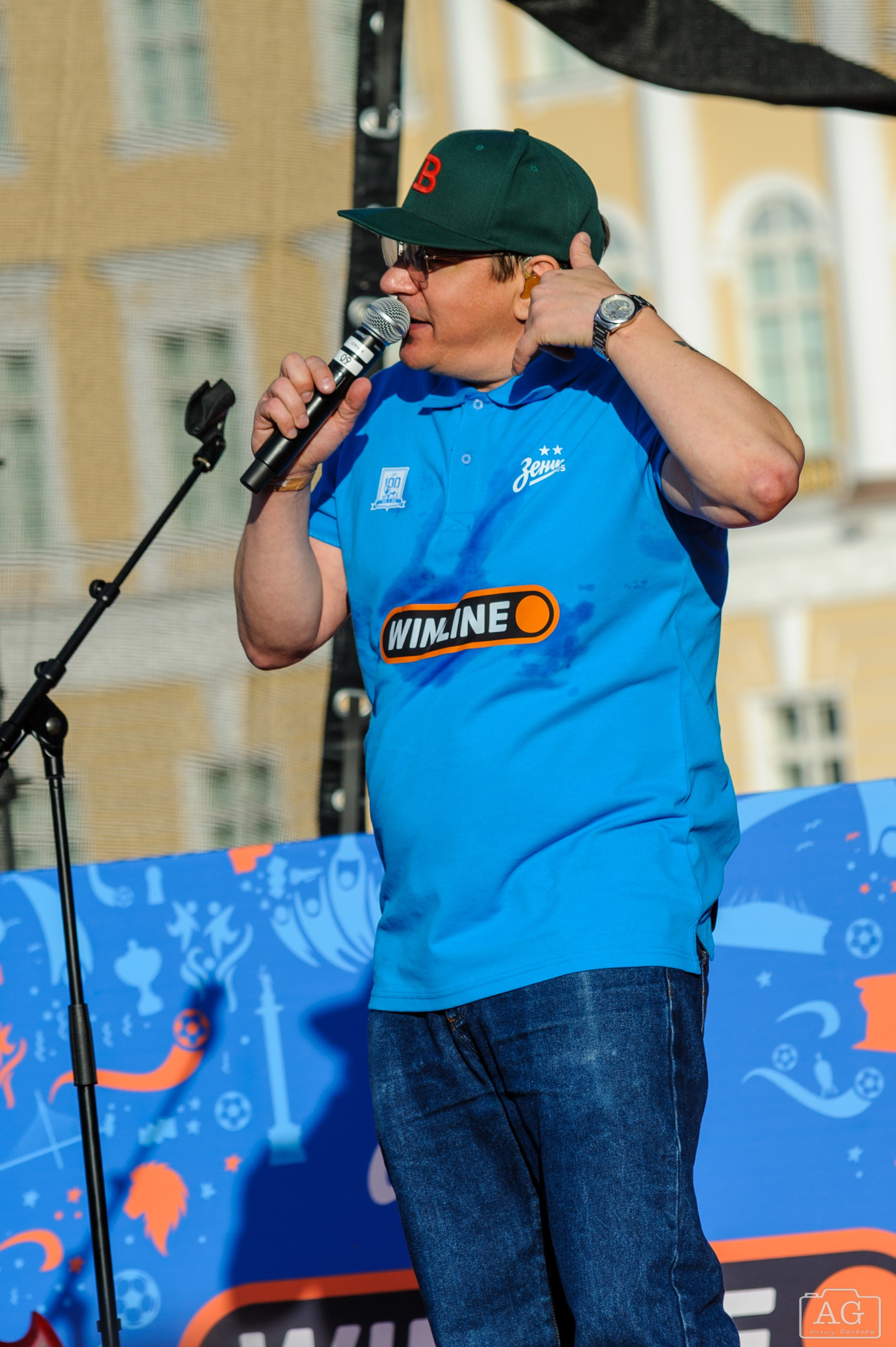 Группа «Кирпичи» на открытой тренировке ФК «Зенит». Алексей Горчаков. Фотограф на ваш праздник