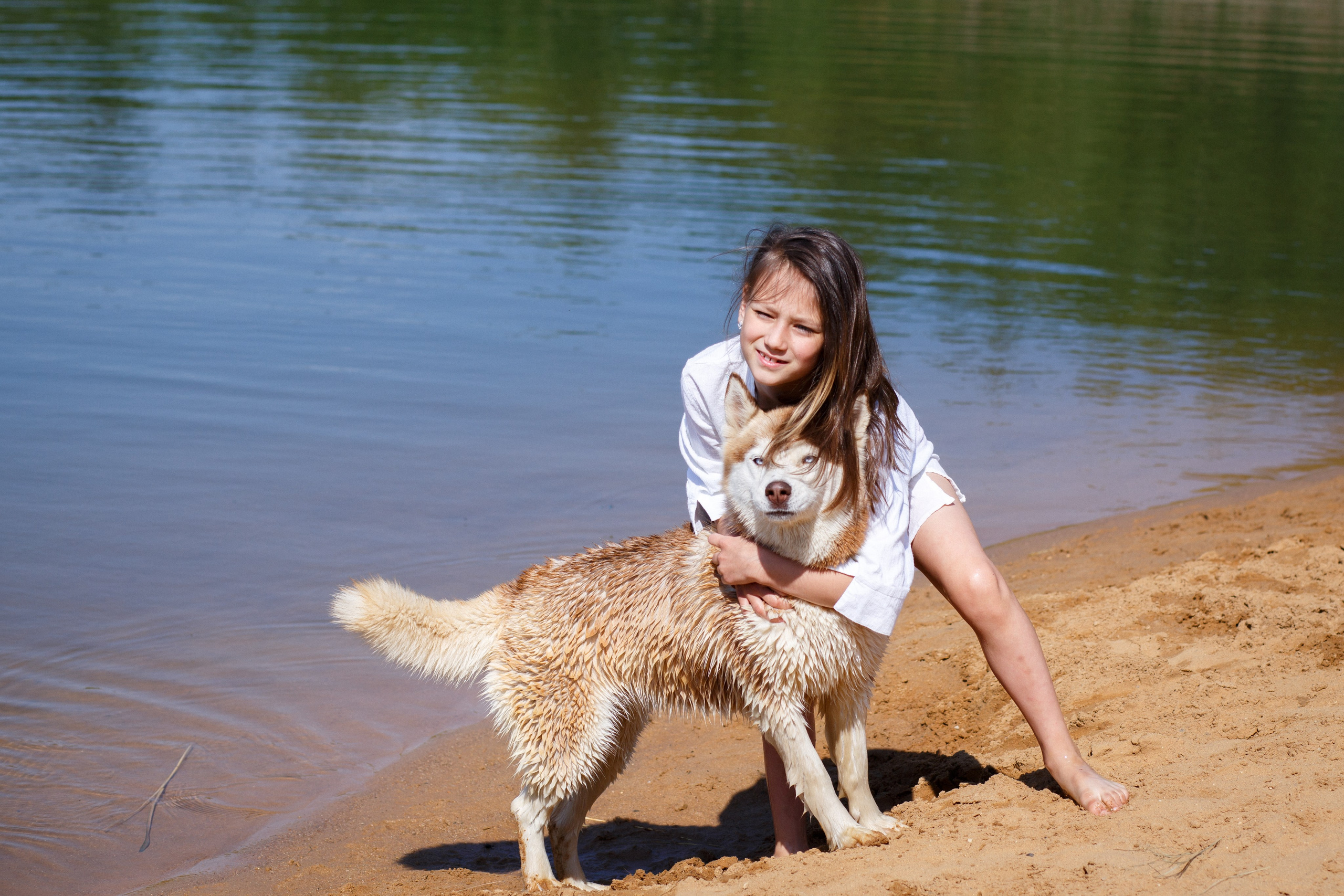 На озере. Детский и семейный фотограф Мария Киселёва. Москва