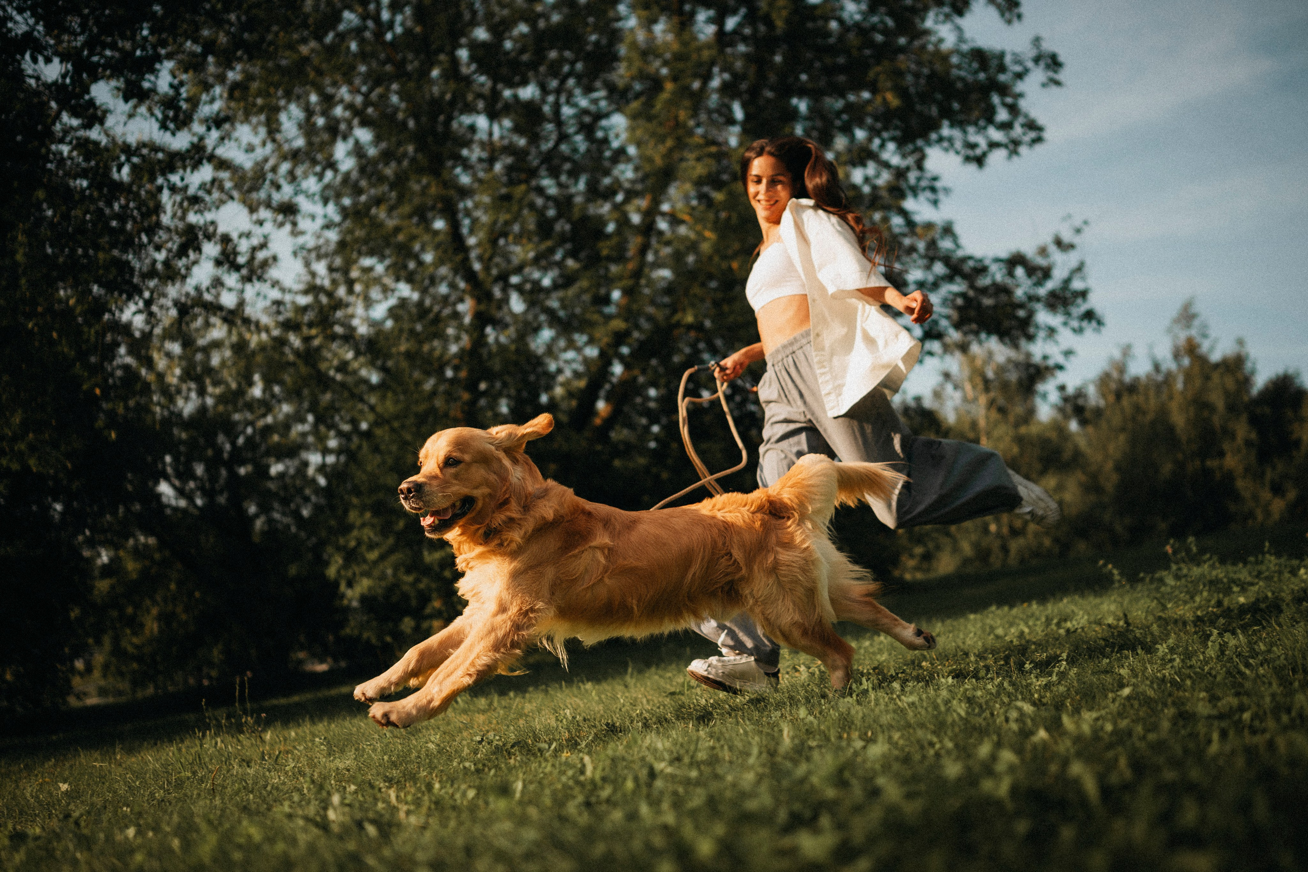 Карина, Саша и Луни. Семейный фотограф анималист Ананьева Мария — Москва
