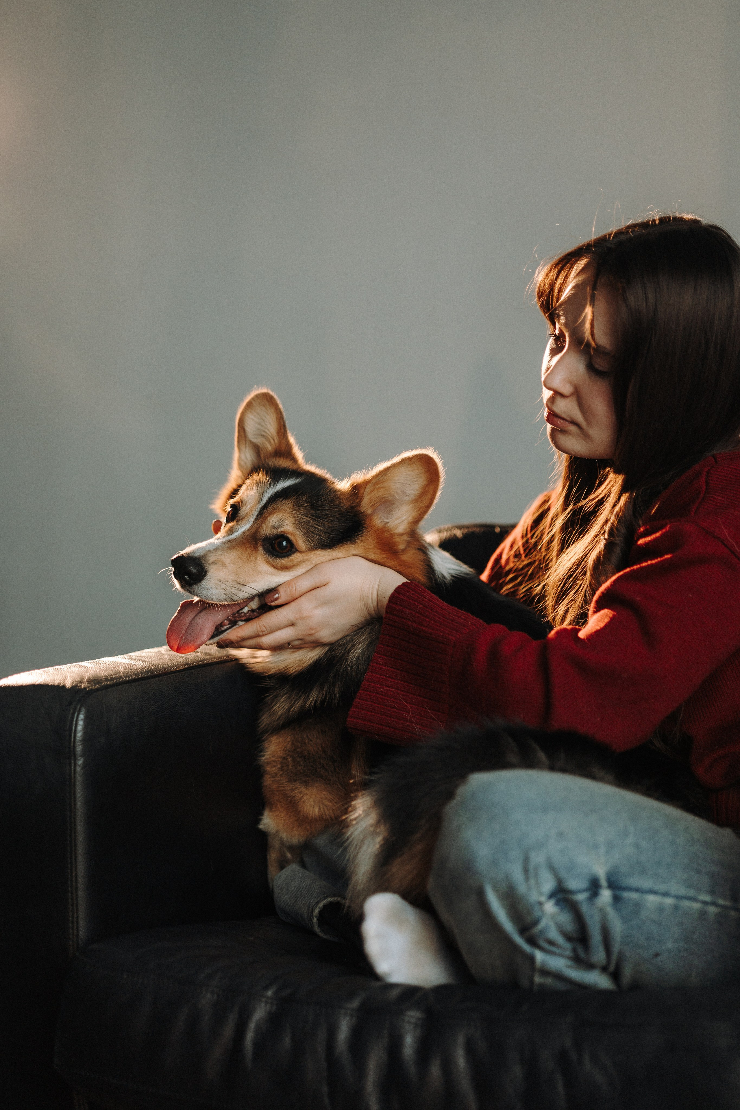 Настя и Коржик. Фотограф — Анималист | Санкт-Петербург