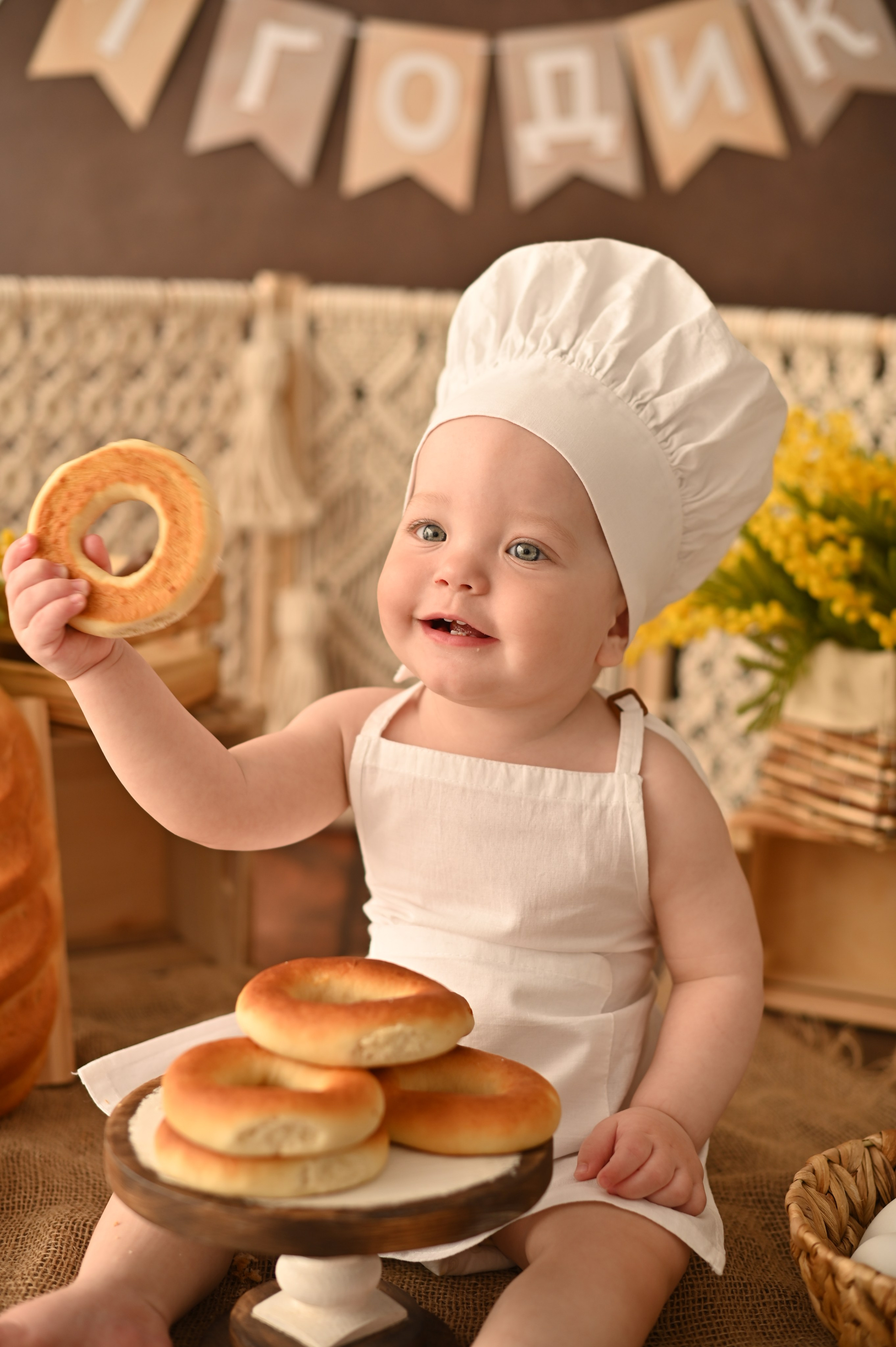 " Годик Мальчики ". Фотограф новорожденных во Владивостоке Панова Татьяна