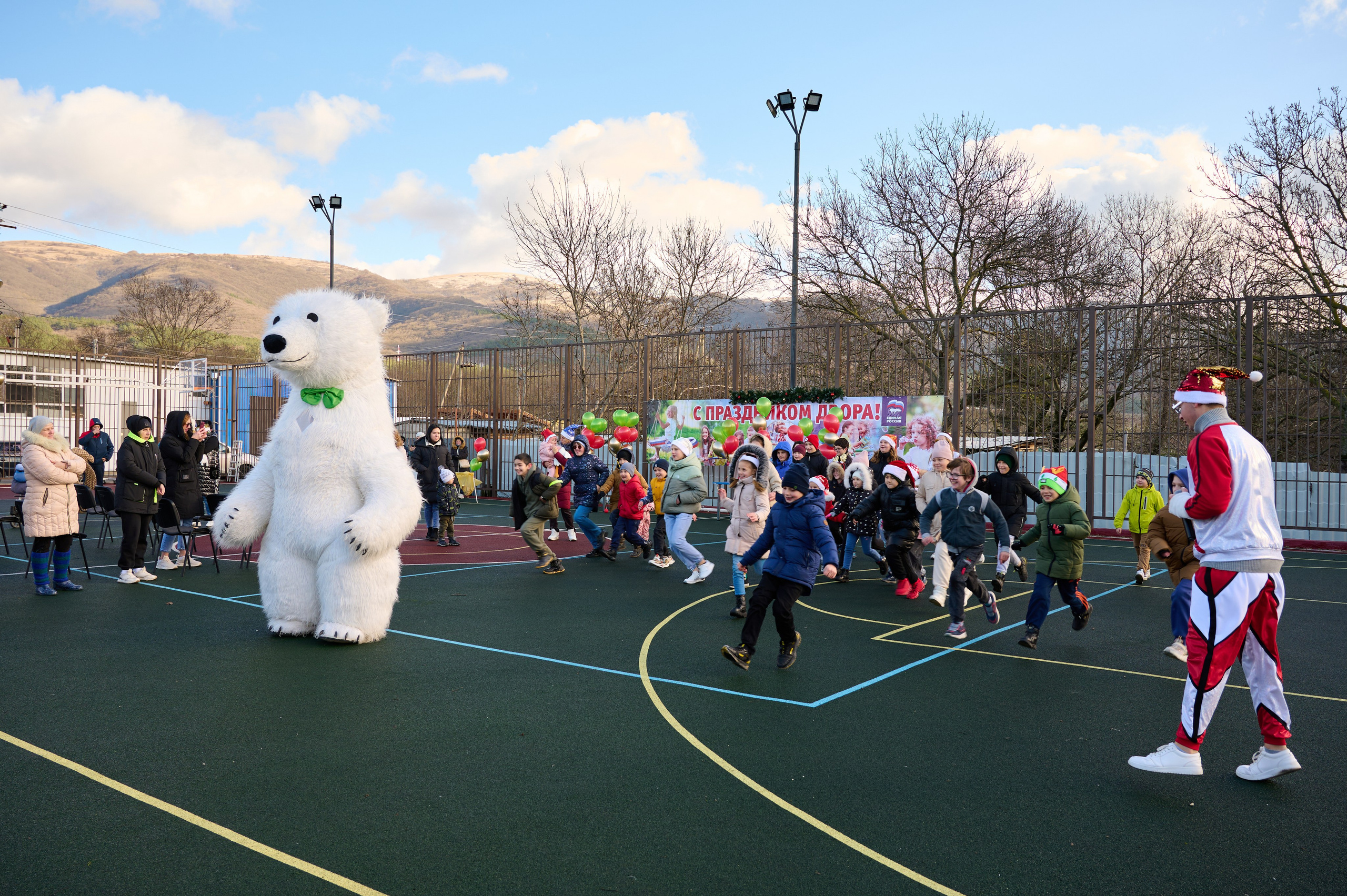 День двора в с. Виноградное. Жизнь курорта Кабардинка в фотографиях