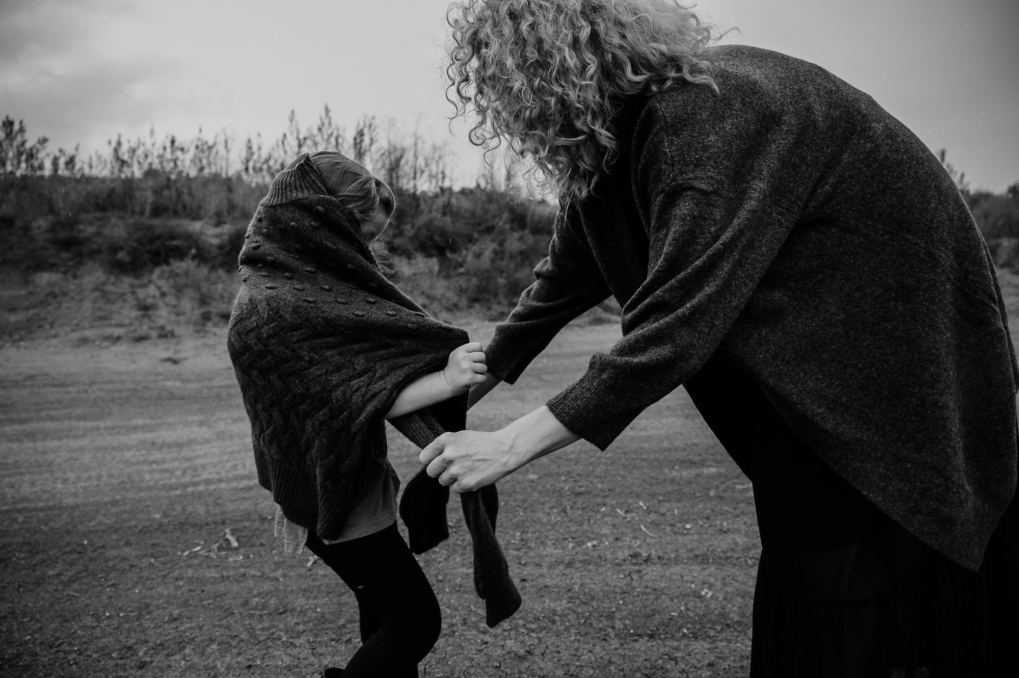 Прогулочная фотосессия для мамы и дочки. Фотограф Анна Герман. Красноярск