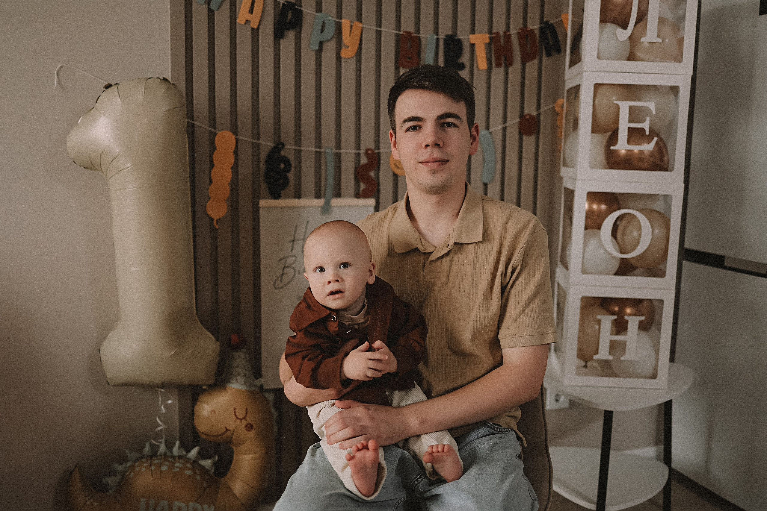 1 год Леону. Семейный фотограф Тюмень, фотограф на роды Салмина Мария