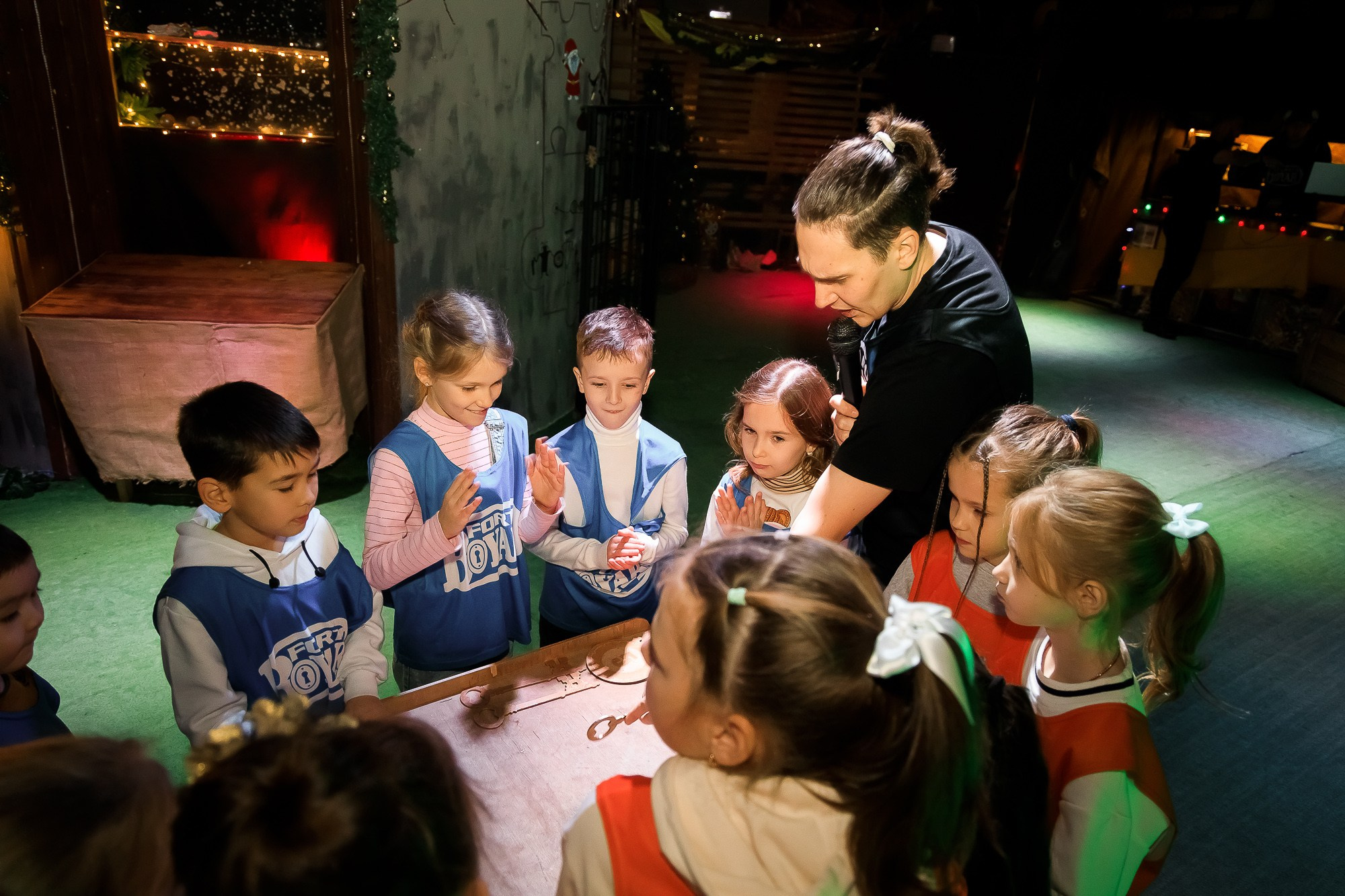 Фотосъемка детского дня рождения на квесте. Фотограф в Саратове Ольга Мазлова