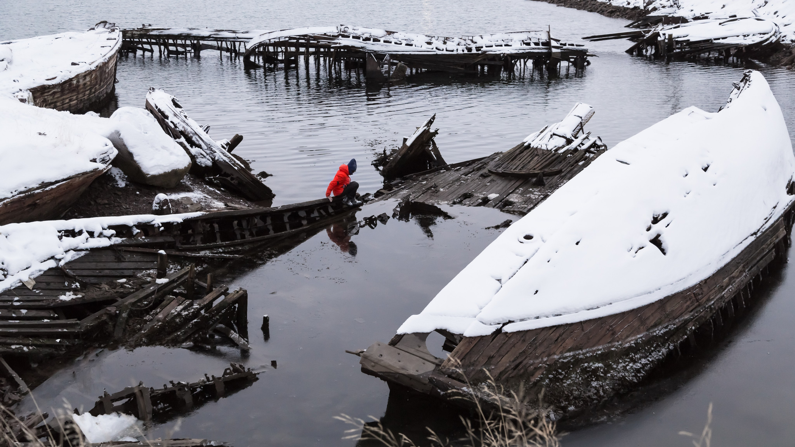 Териберка. Пейзажи Крайнего Севера. Баренцево море, Рыбачий, Средний, Немецкий