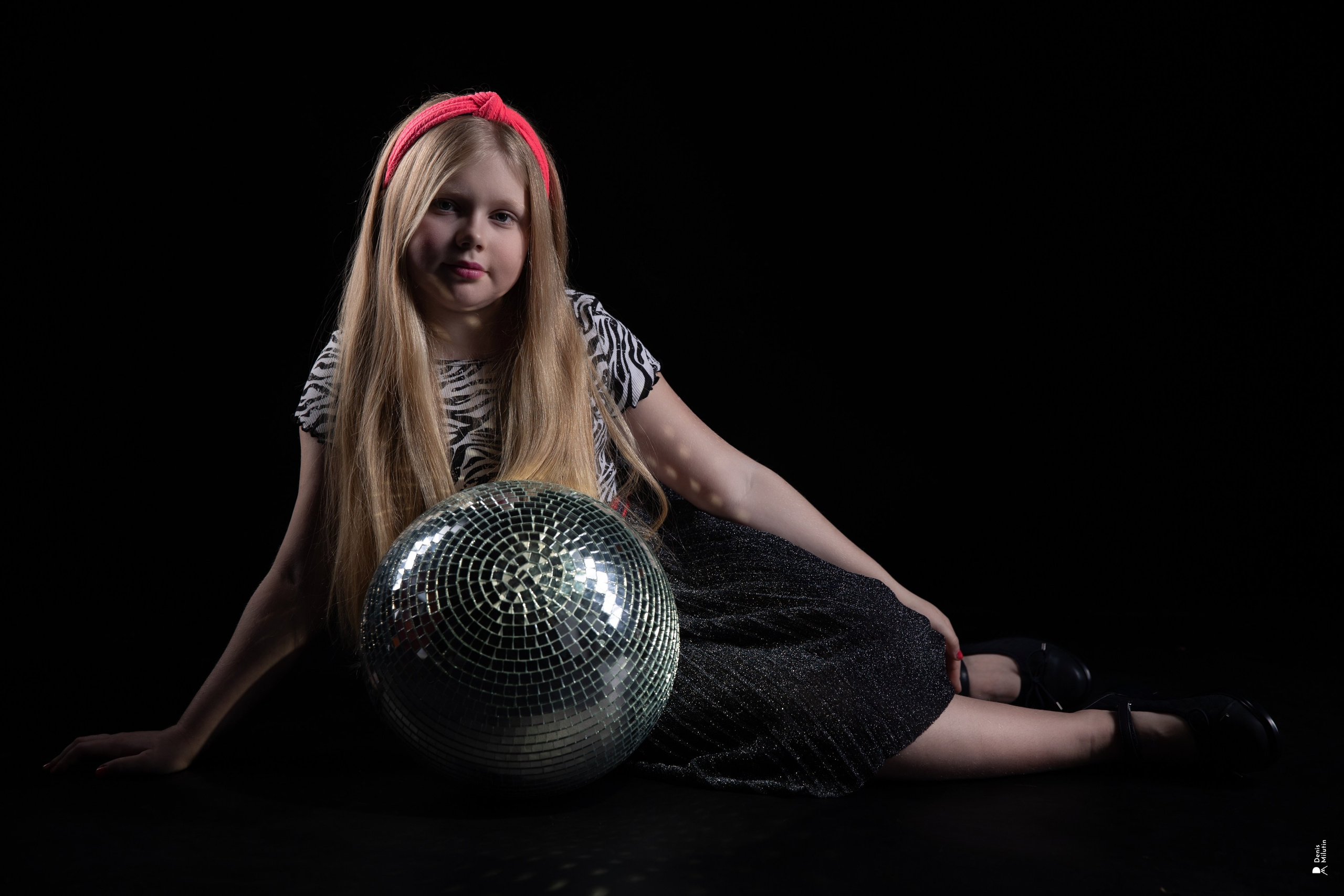 Дети и шарики. Портретный фотограф Денис Милютин