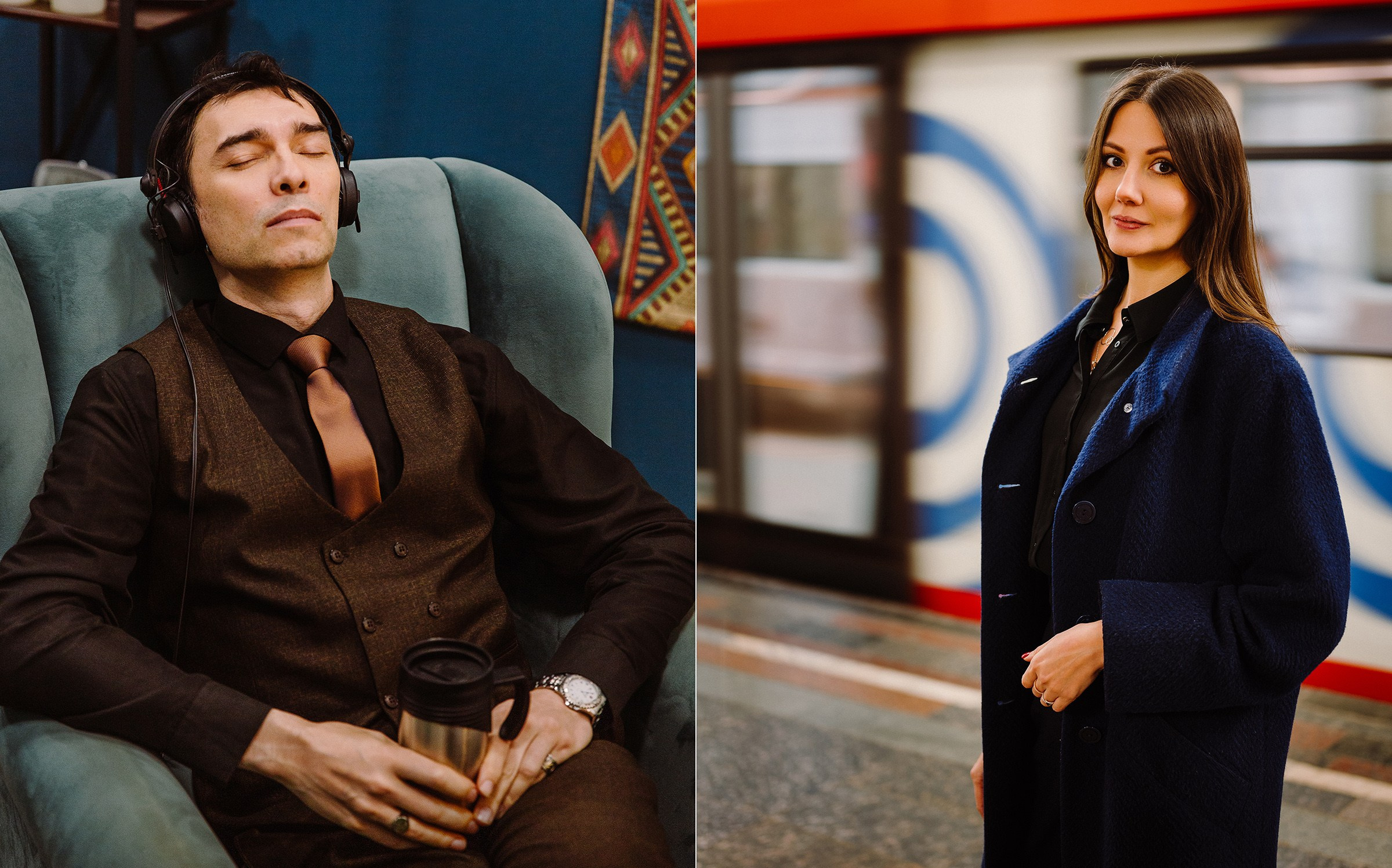 Владимир и Татьяна. Серия «Гипноз». Олег Воронов. Портретный фотограф