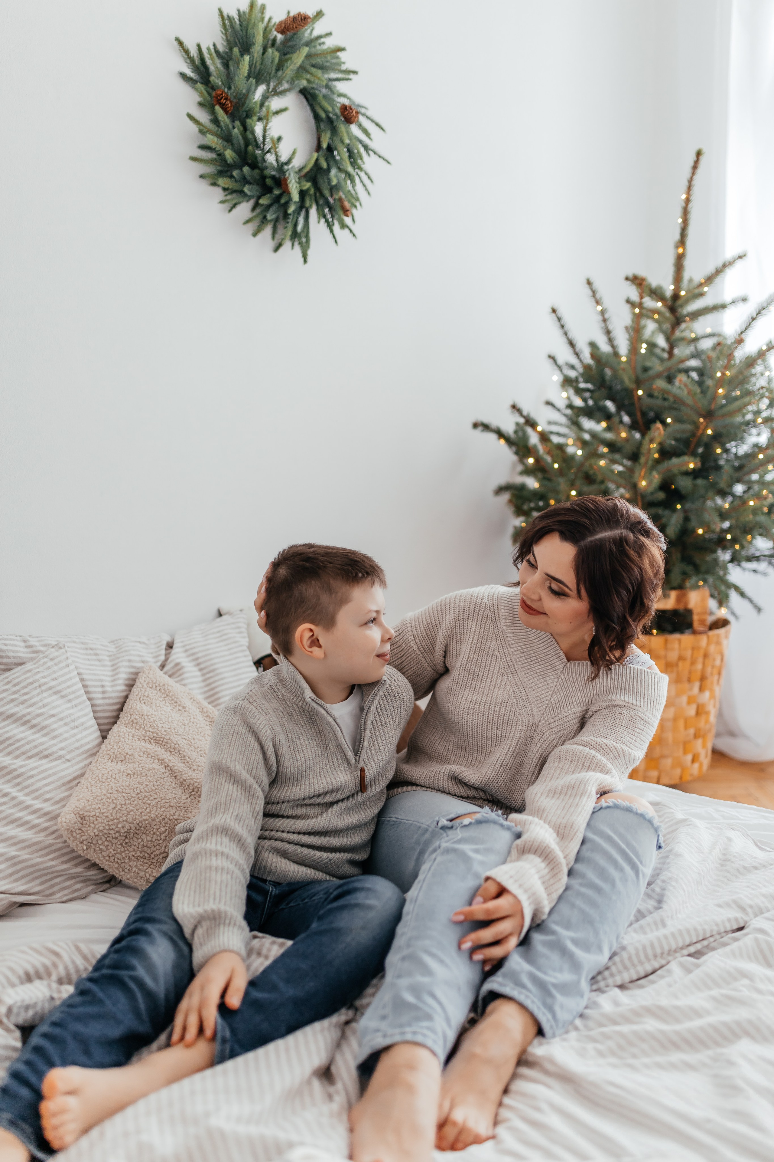 Таня, Захар, Миша. Семейный и домашний фотограф в Москве и МО Королева Валерия