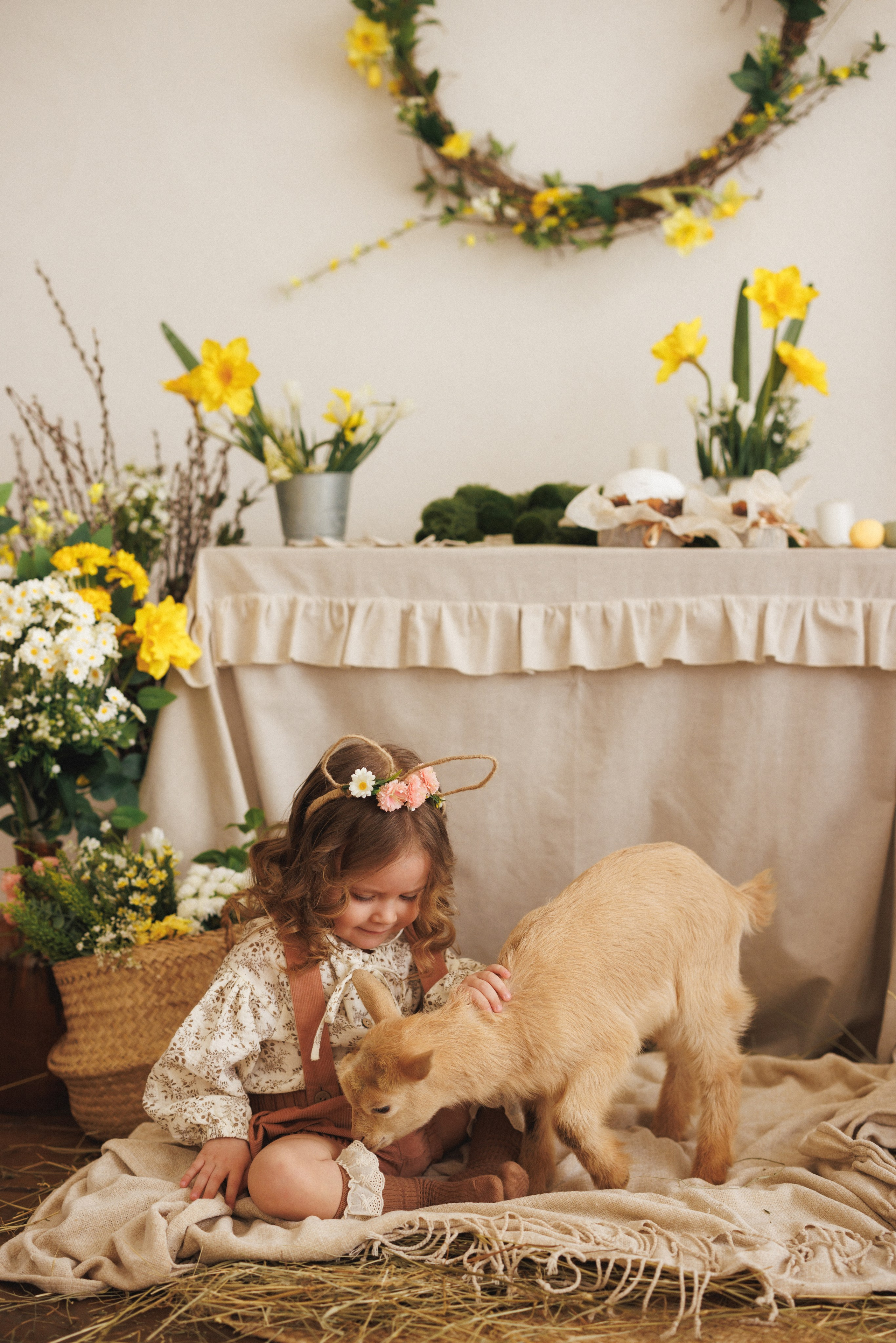 Пасхальная фотосессия в фотостудии «Mestone». Семейный и детский фотограф в Краснодаре Анна Трашкова