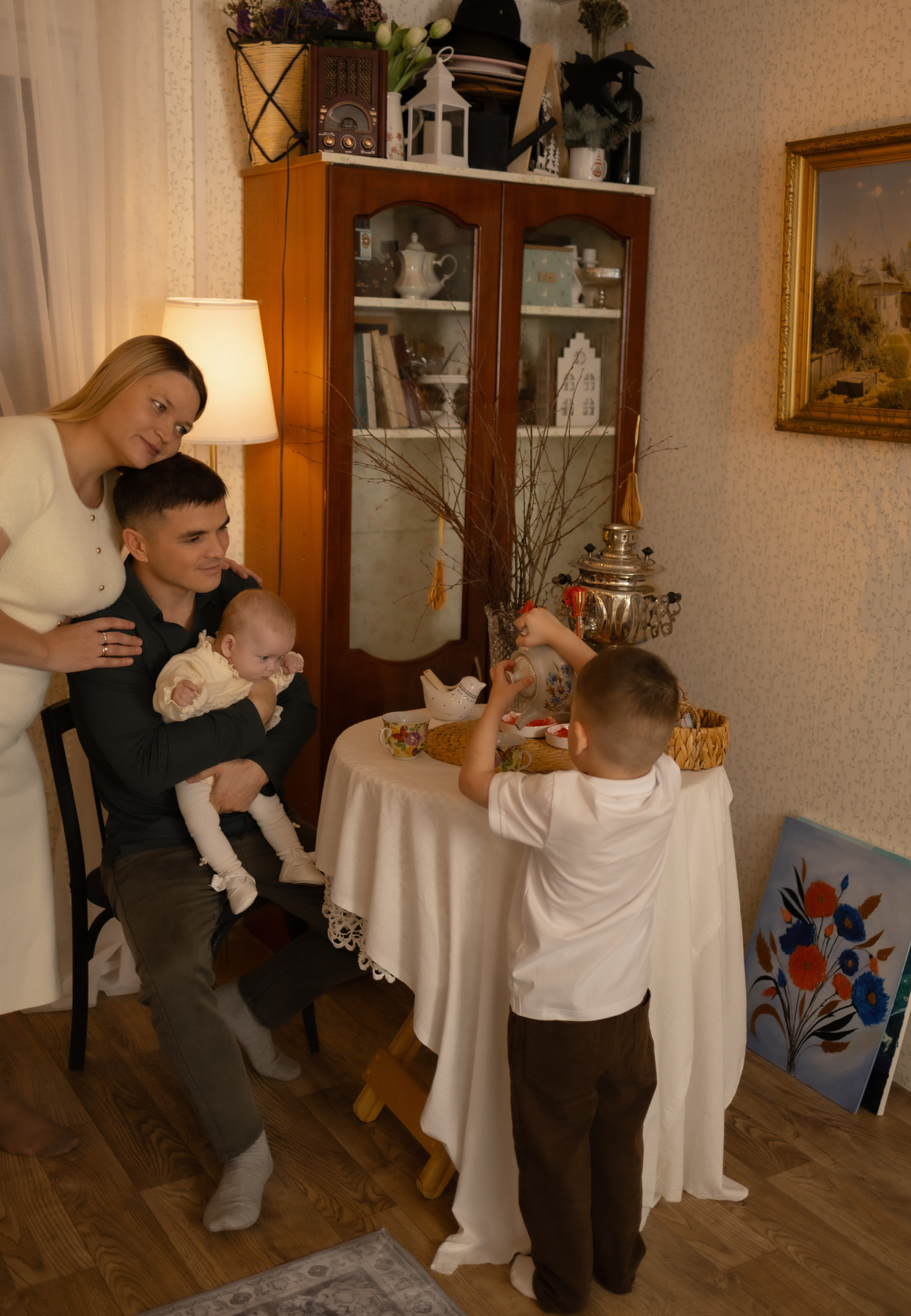 Семейная новогодняя. Фотограф Татьяна Семенова