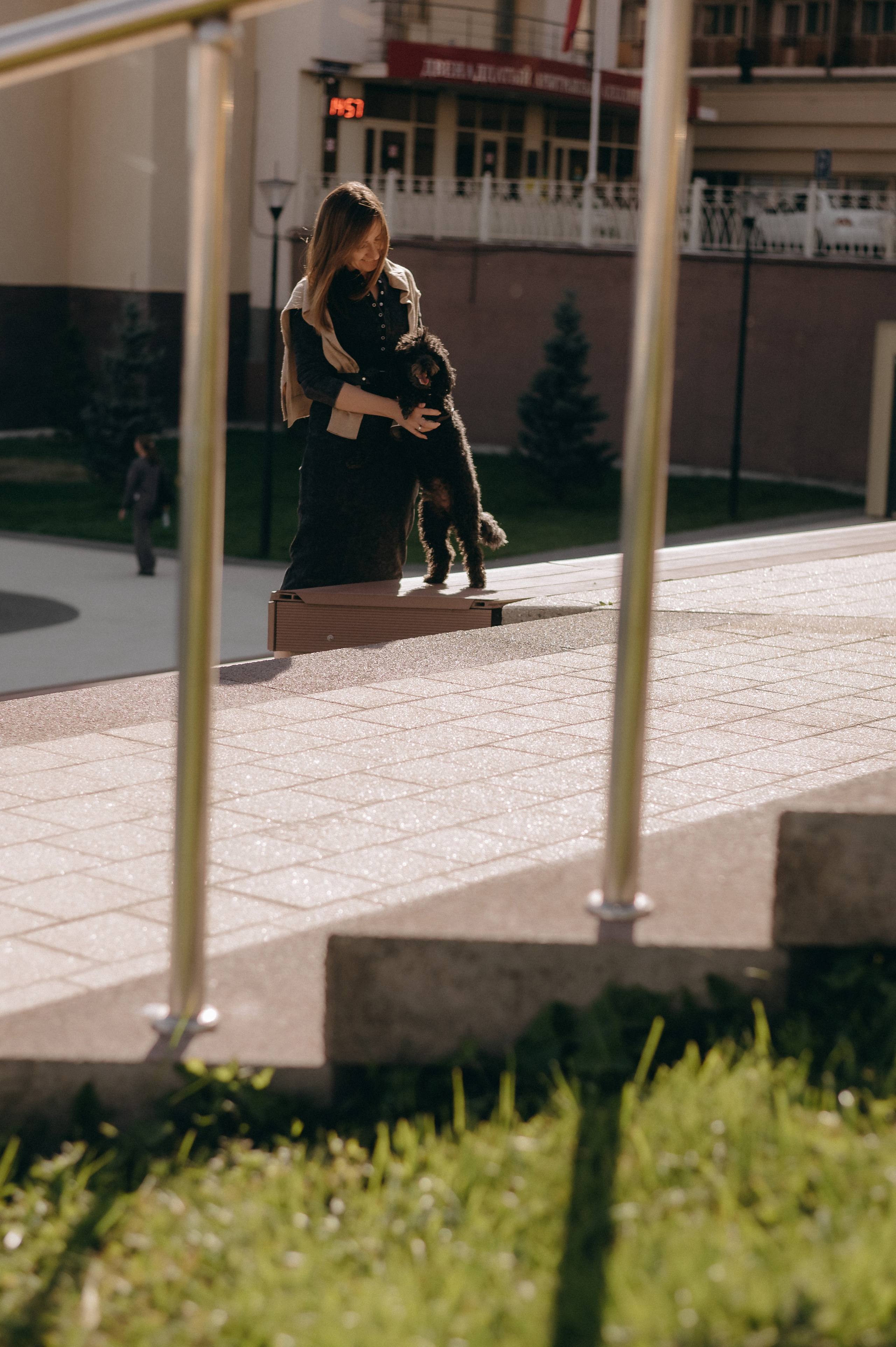 Осенние приключения Чарлика и его хозяек. Фотограф Мария Стрелкова