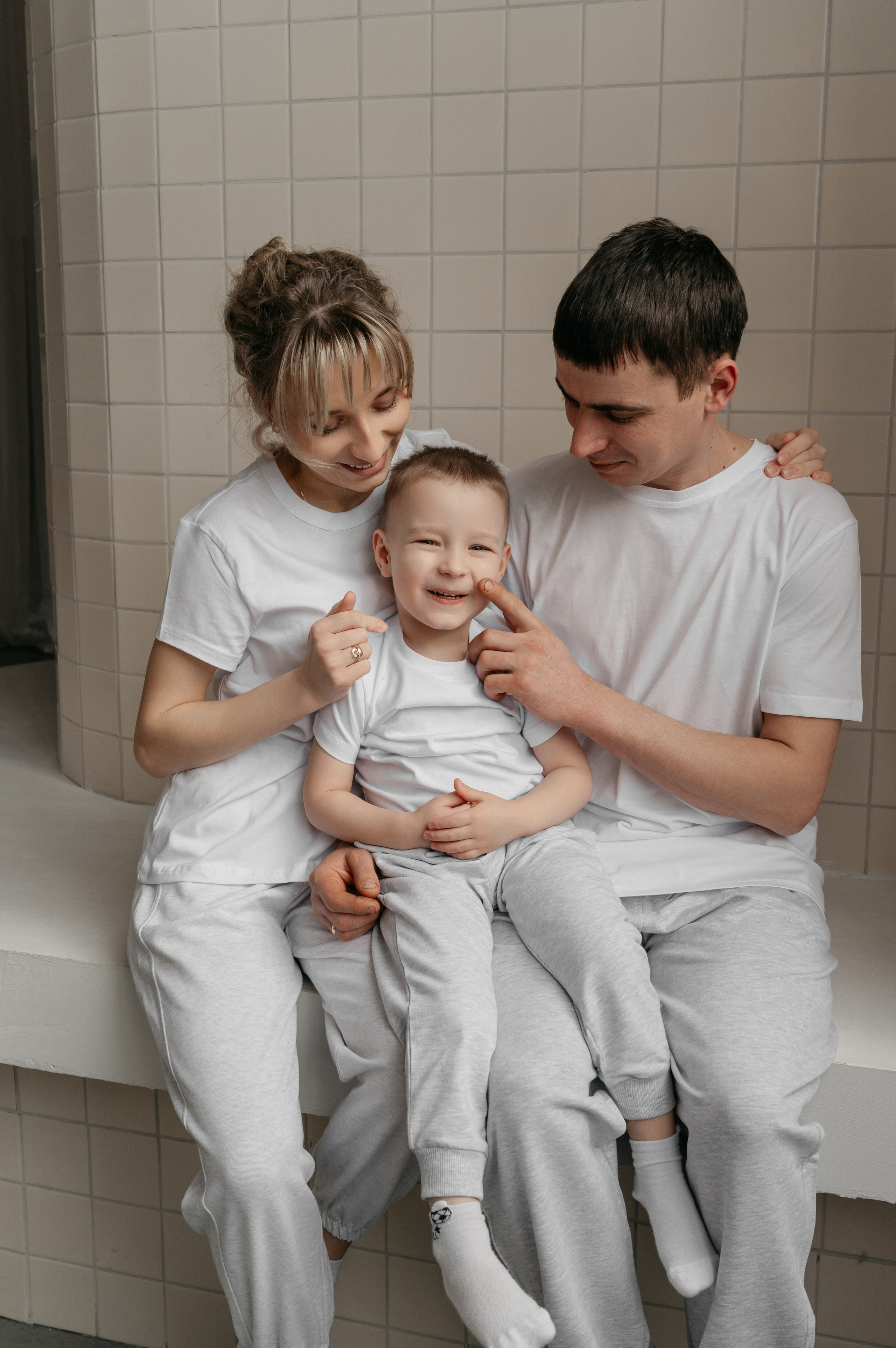 Первая семейная съемка для Светы, Гены и их сына Миши. Свадебный фотограф Мария Строгонова