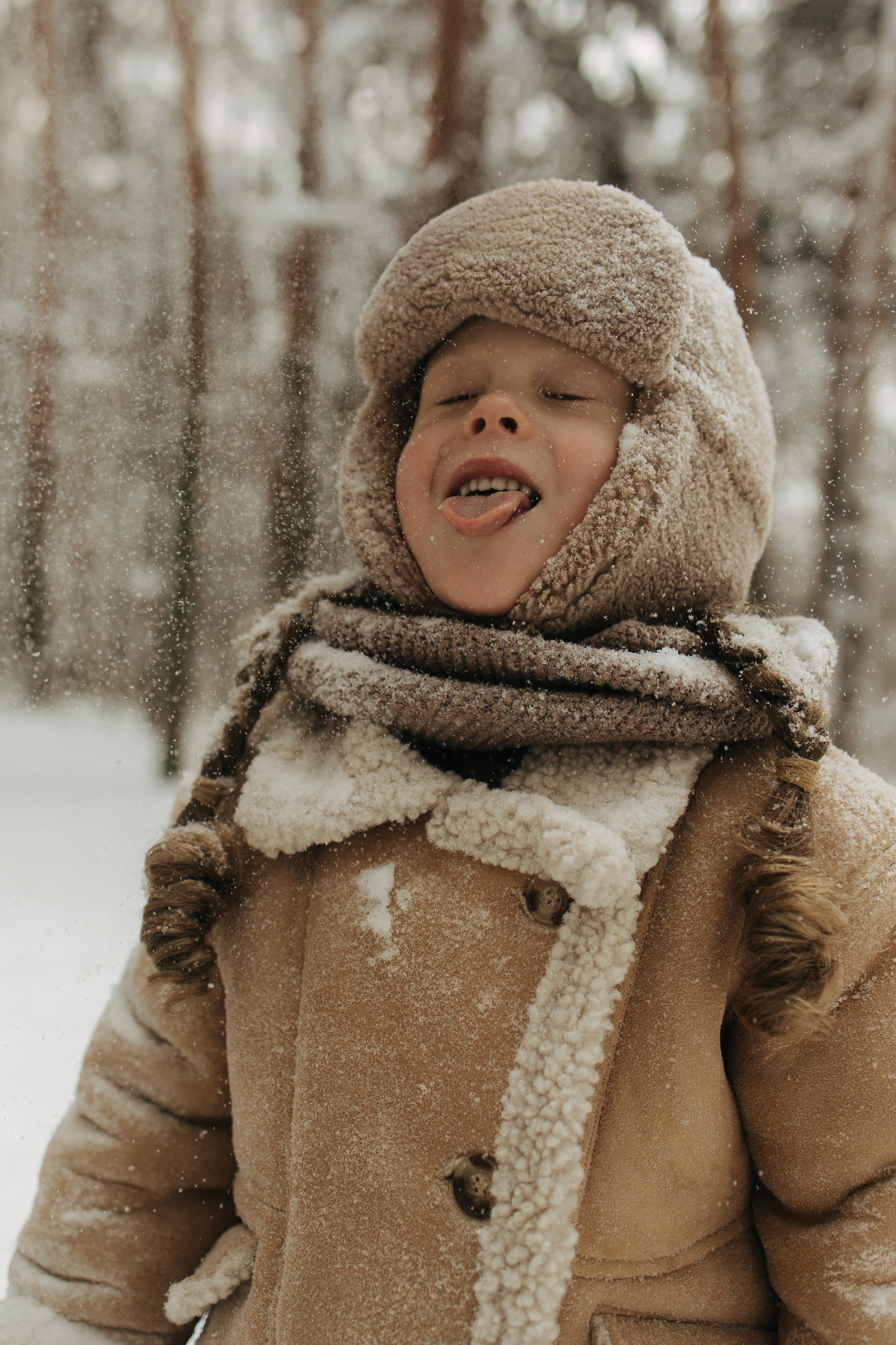Снежный лес. Фотограф Анастасия Бобылева, Москва и Московская область
