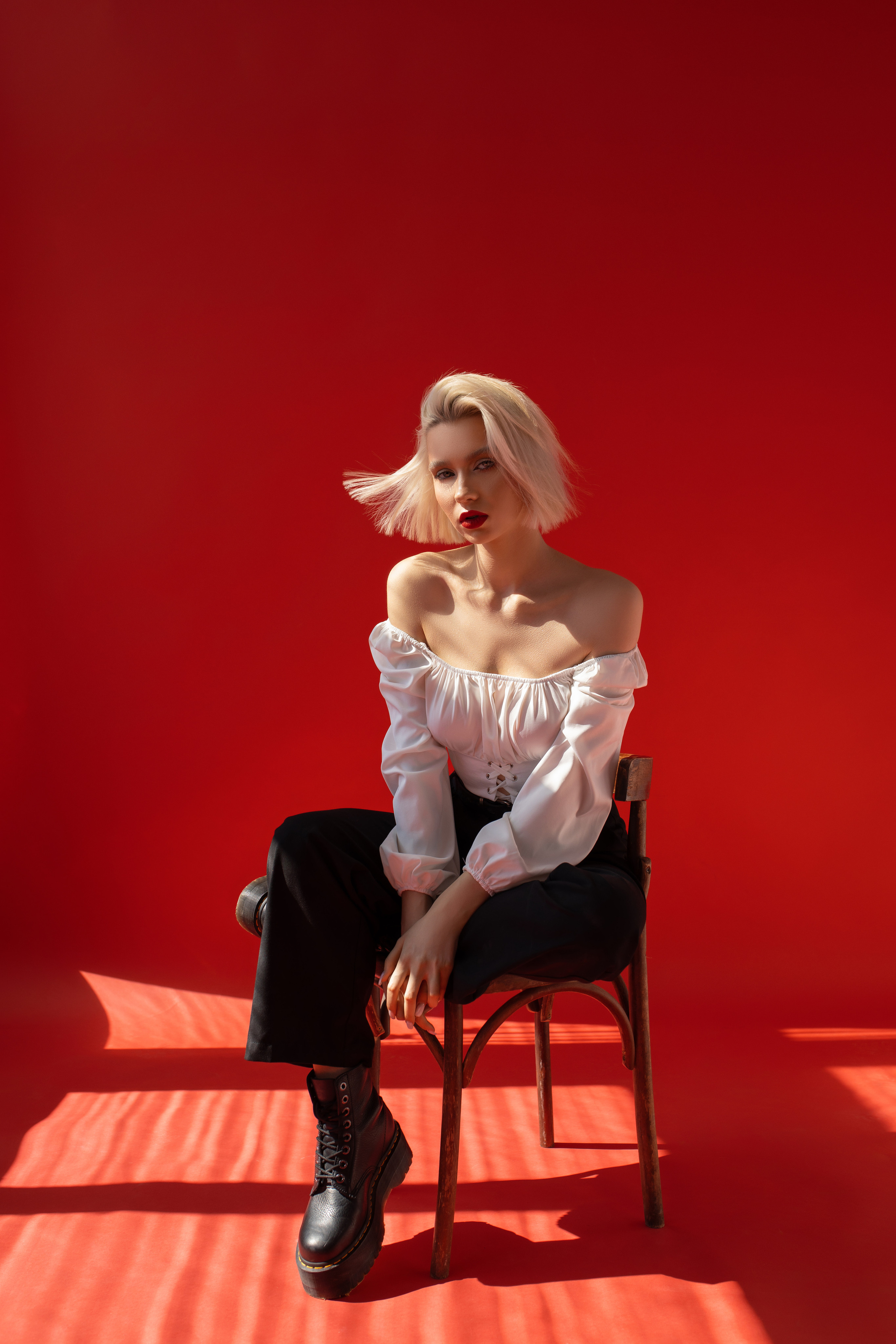 Женский портрет в студии. Фотограф Минск