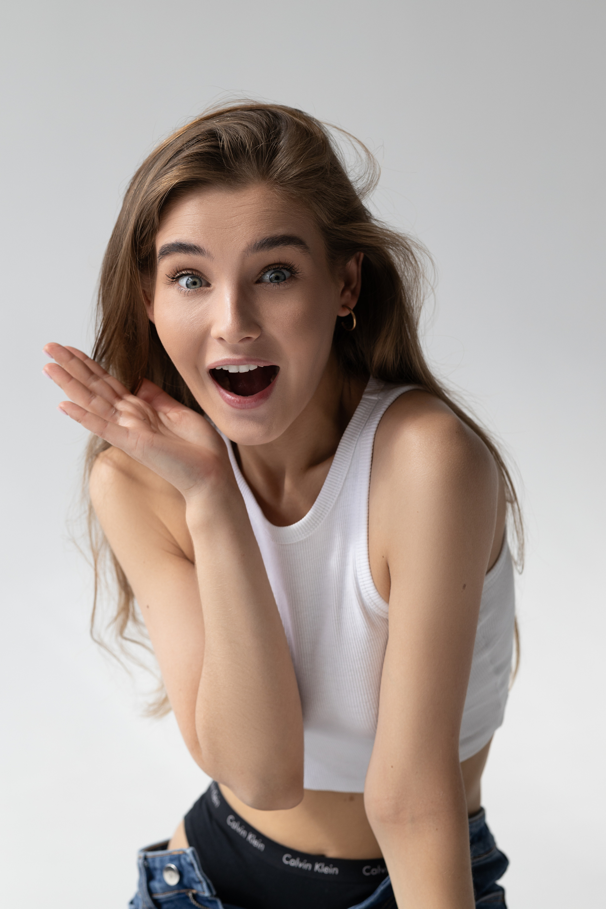 Женский портрет в студии. Фотограф Минск