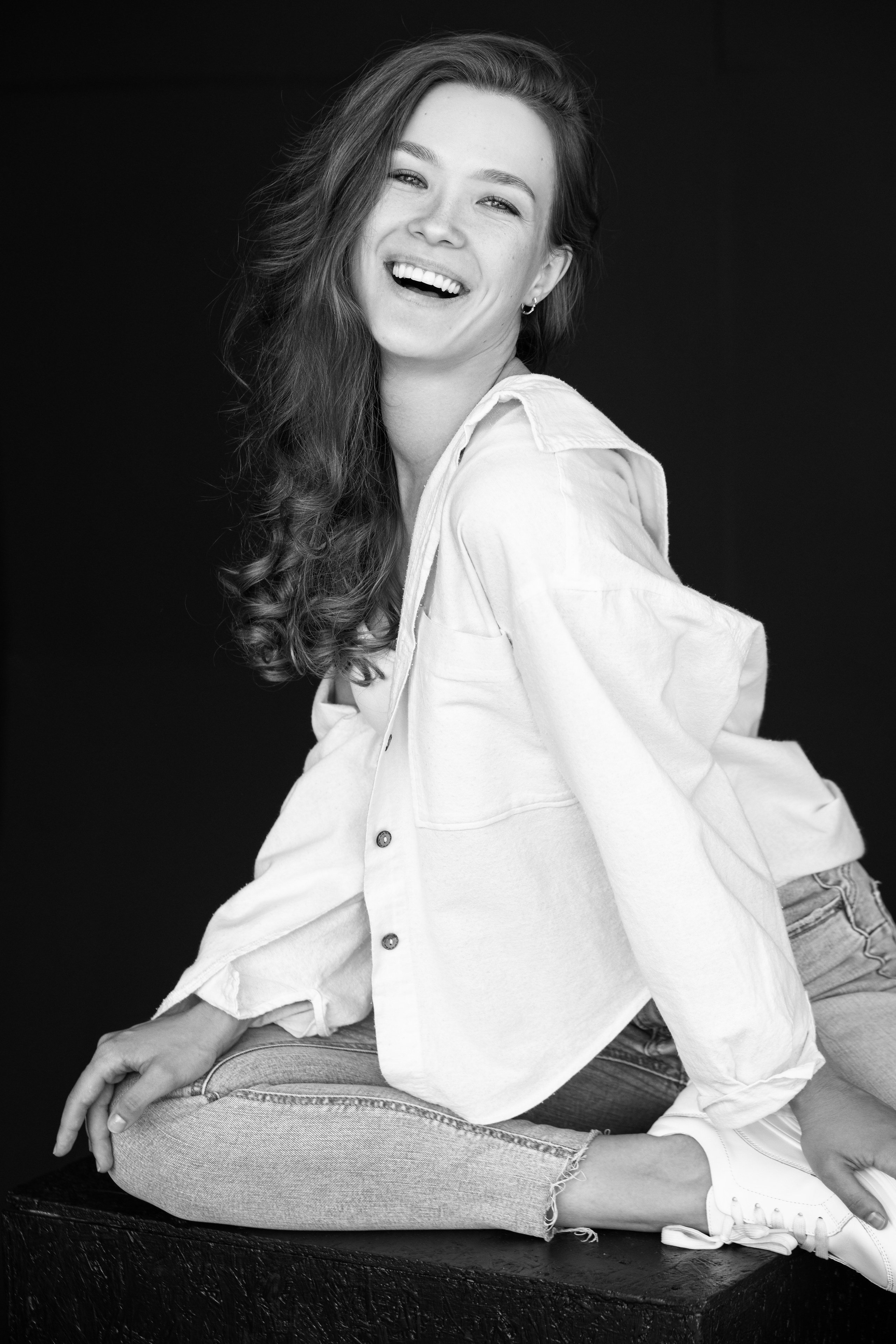 Женский портрет в студии. Фотограф Минск