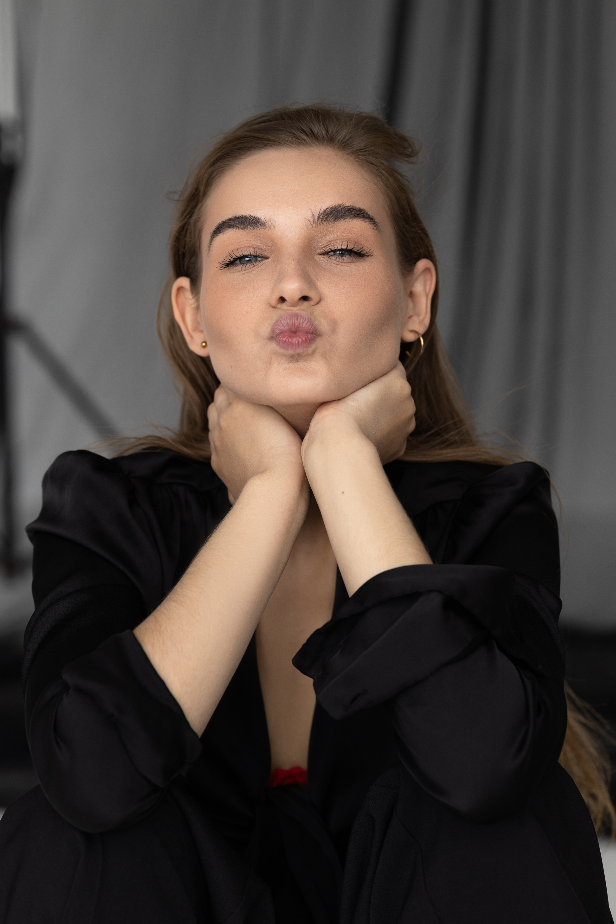 Женский портрет в студии. Фотограф Минск