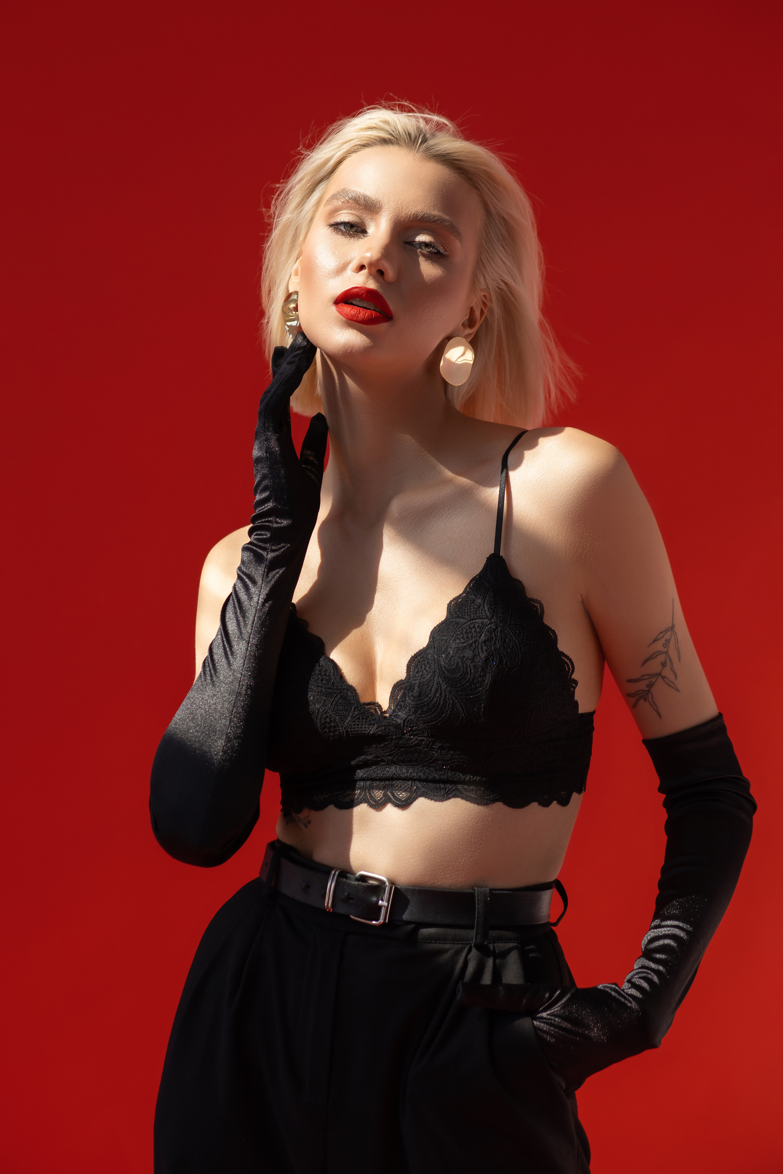 Женский портрет в студии. Фотограф Минск