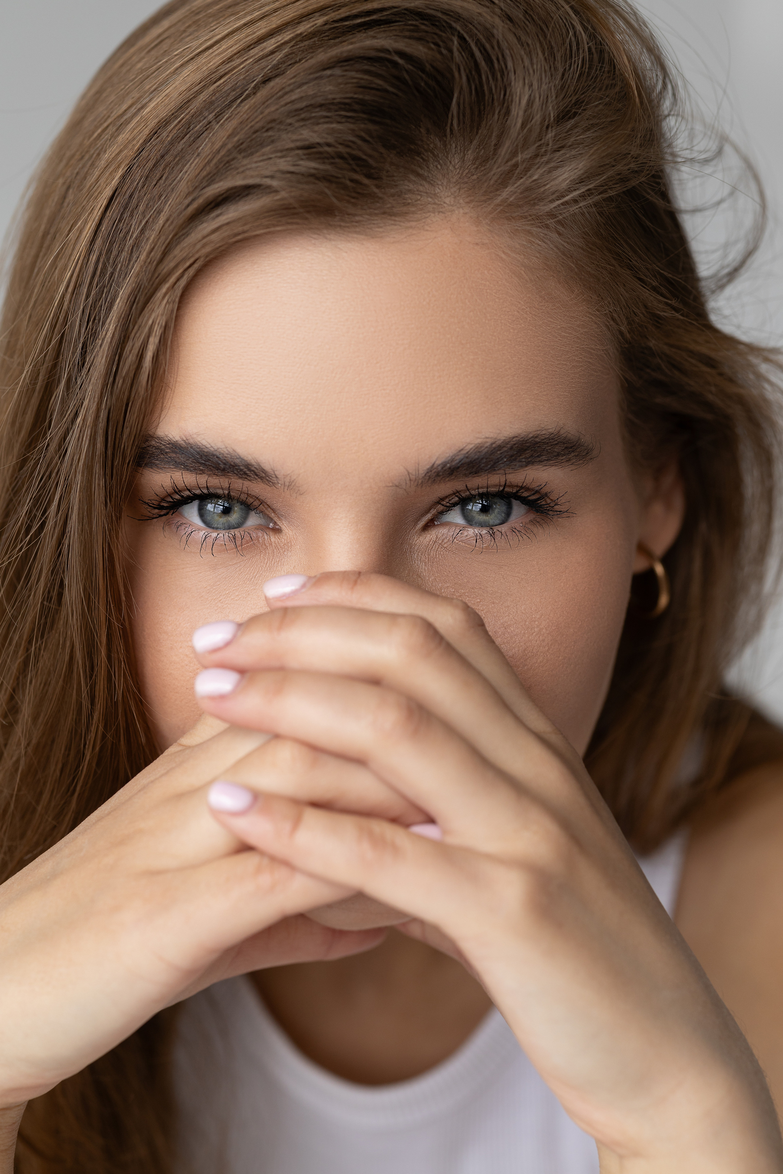 Женский портрет в студии. Фотограф Минск