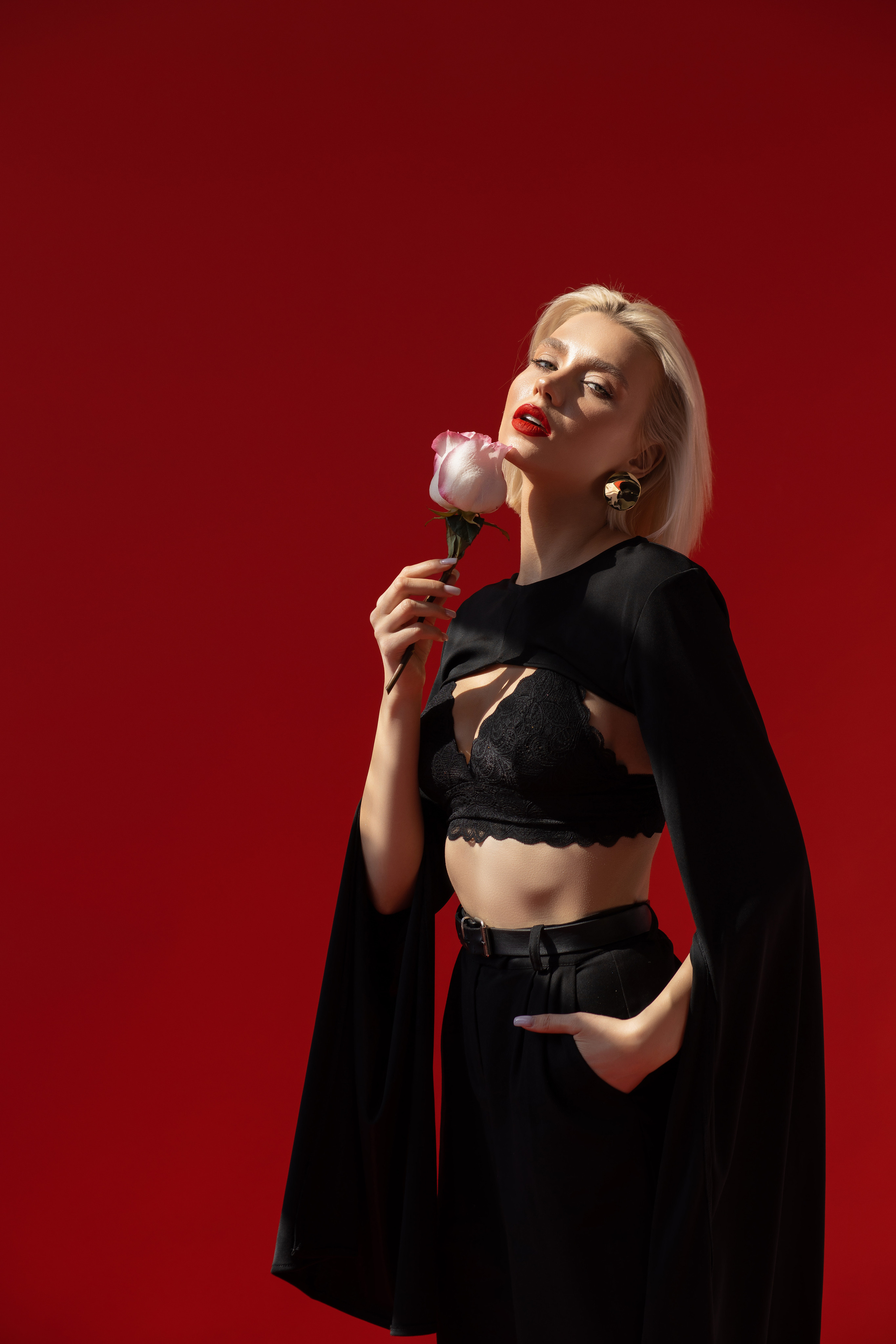 Женский портрет в студии. Фотограф Минск