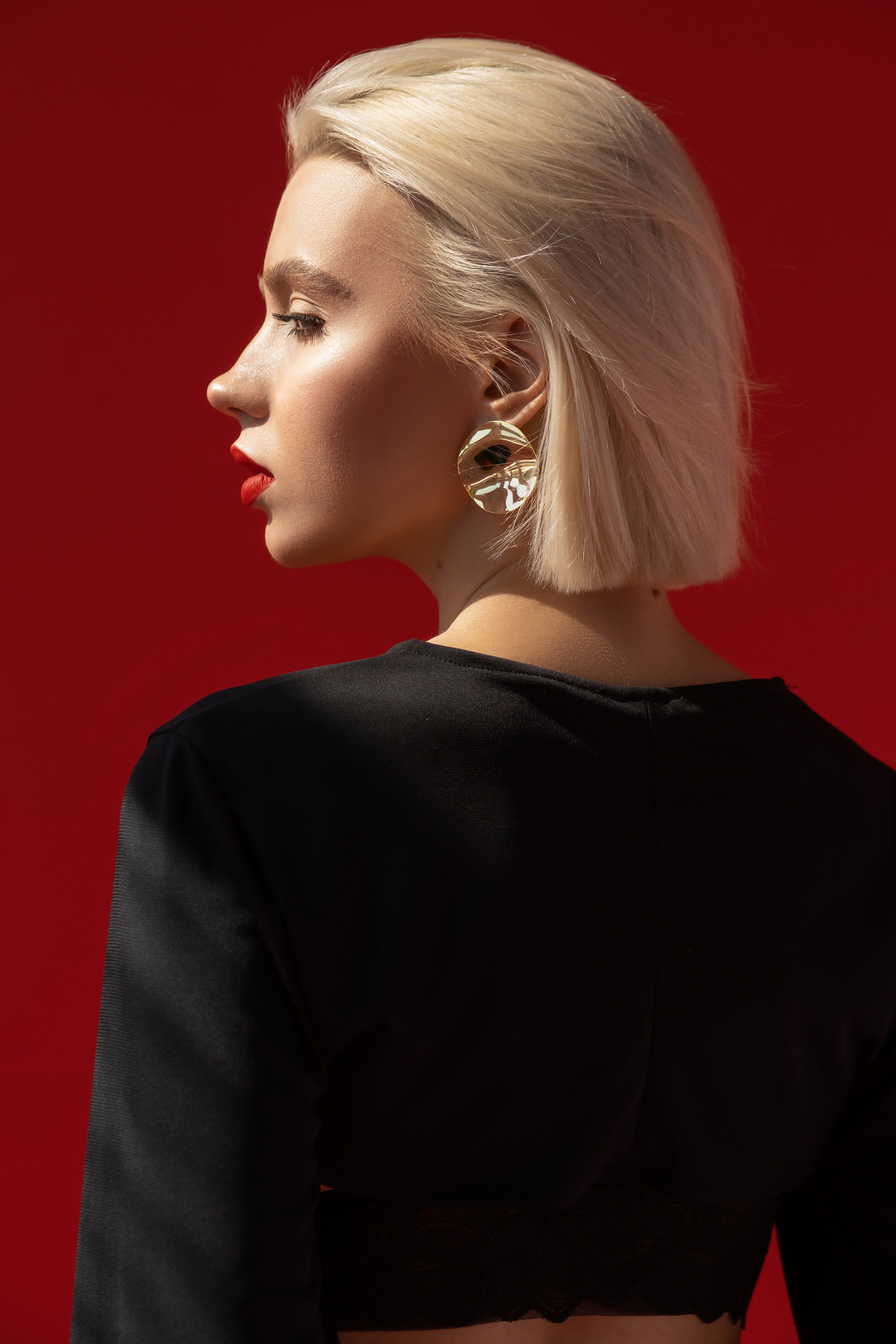 Женский портрет в студии. Фотограф Минск