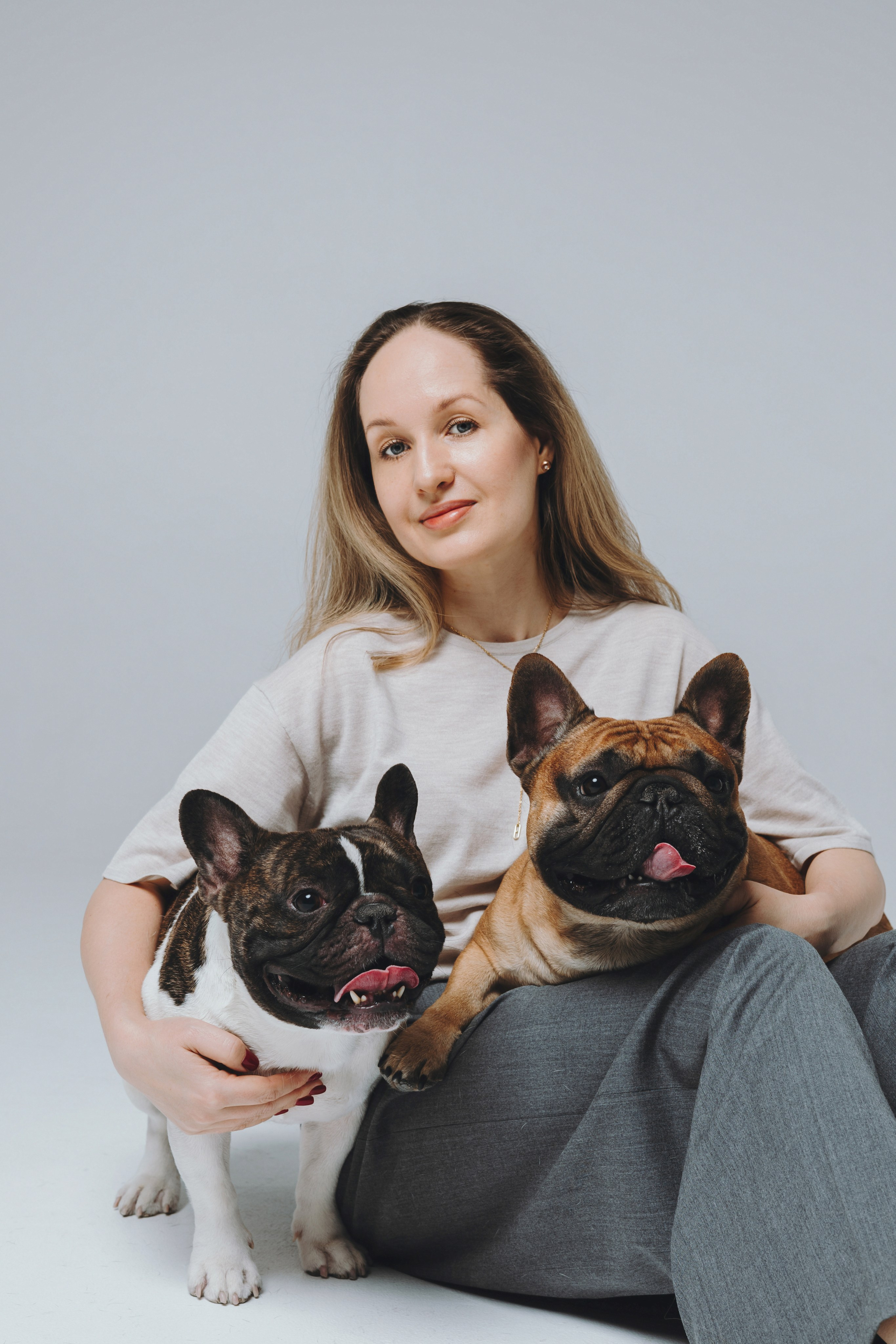 Анна, Юля, грогу и Винс. Фотограф — анималист Владивосток, Алина