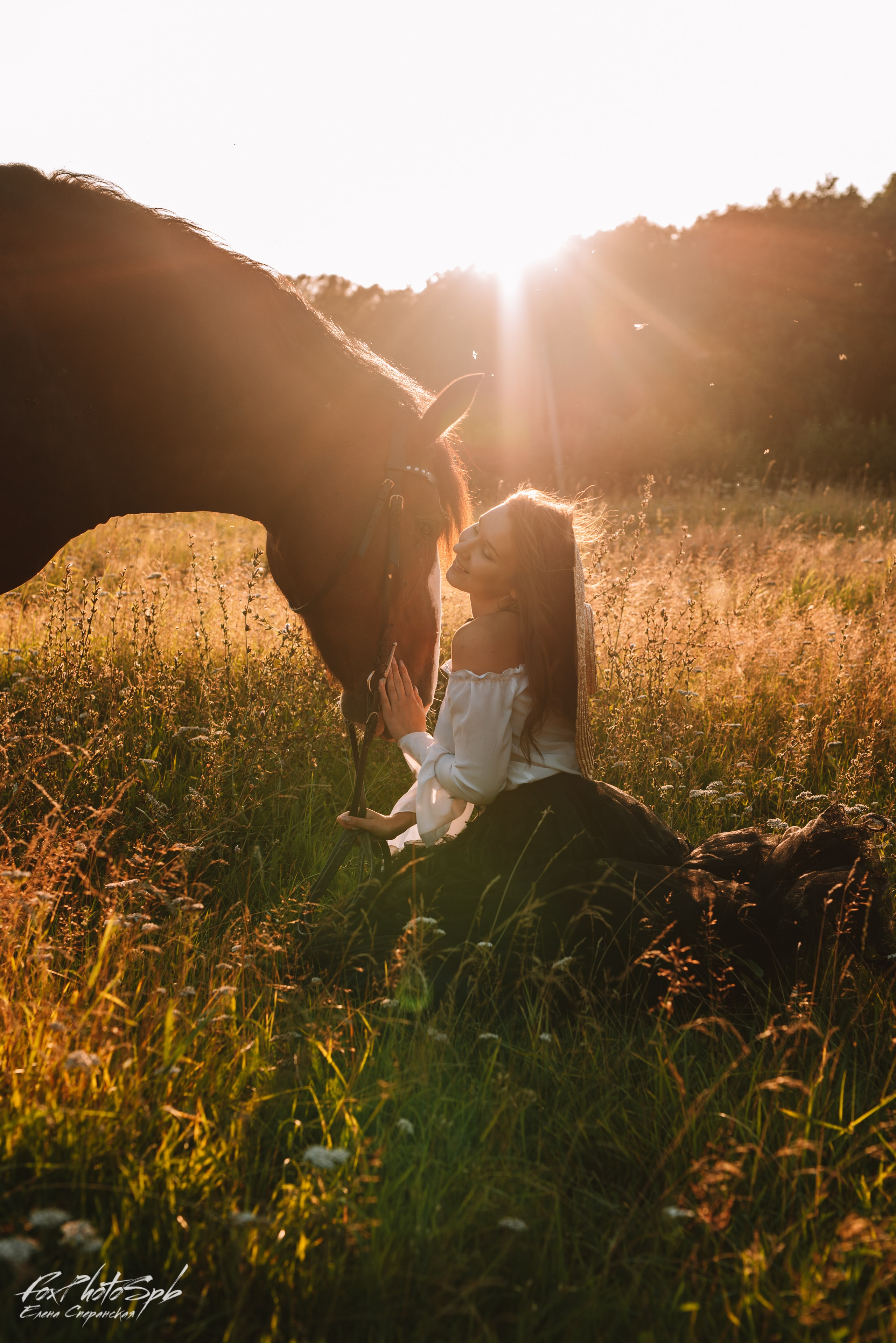 С лошадками. Фотограф в Санкт-Петербурге и Ленинградской области