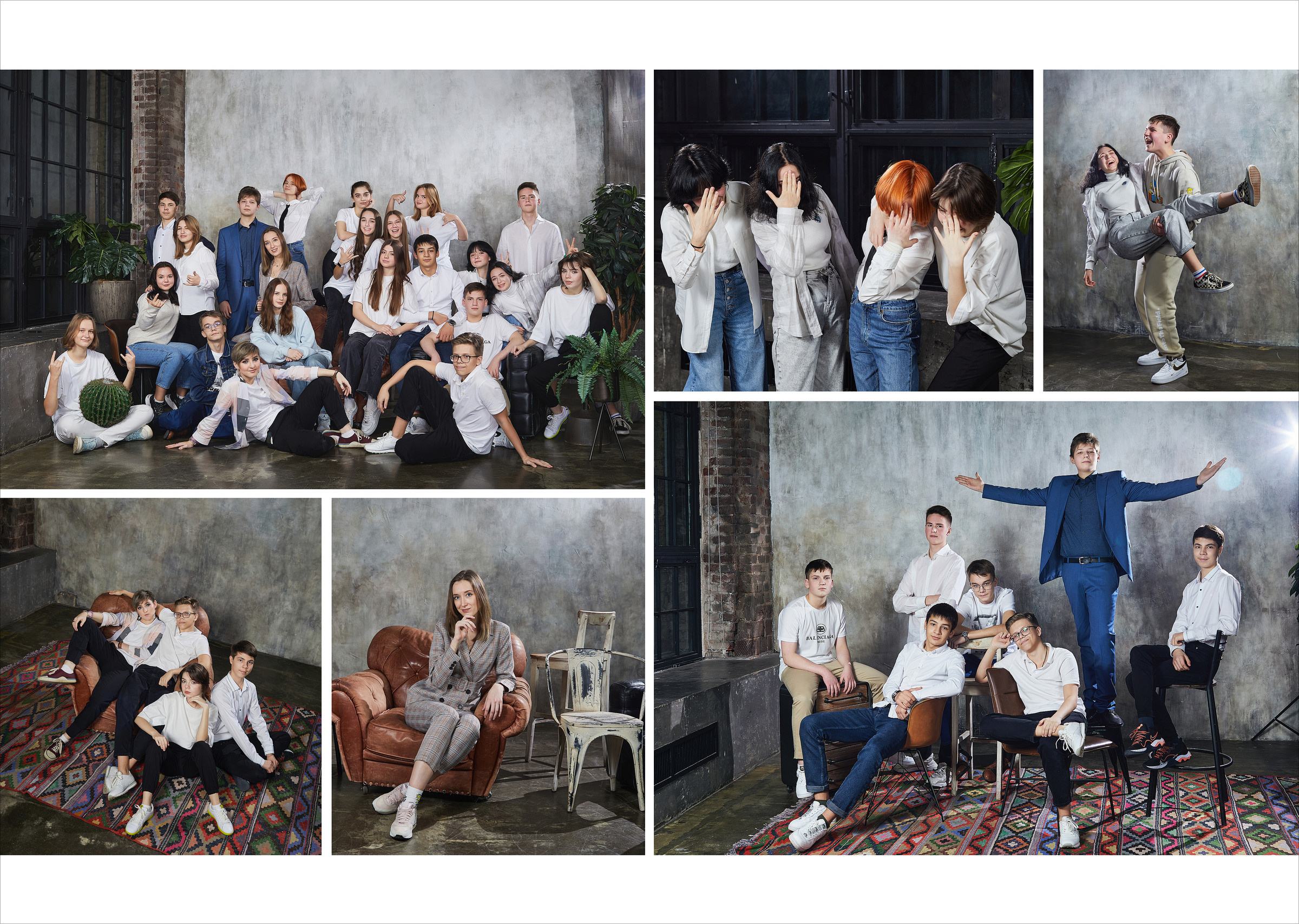 Школьный альбом 9 класса. Школьный фотограф Сергей Беликов