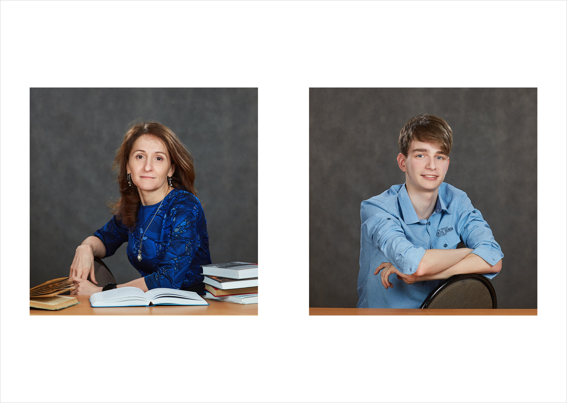 9 класс. Школьный фотограф Сергей Беликов