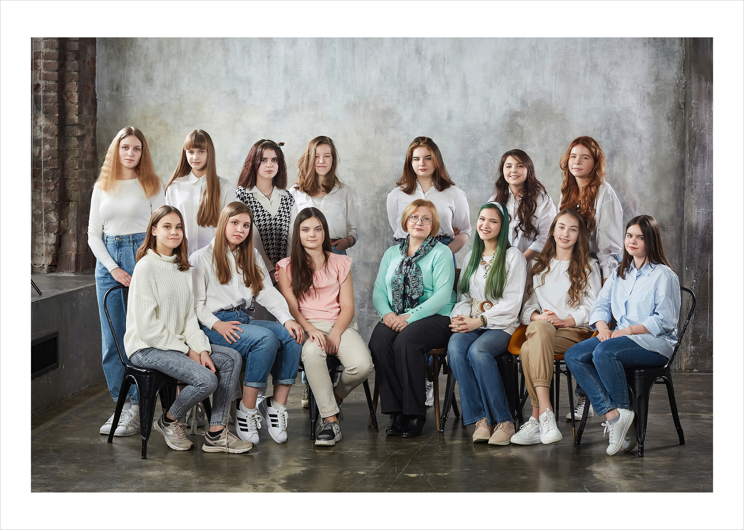 9 класс. Студия. Школьный фотограф Сергей Беликов