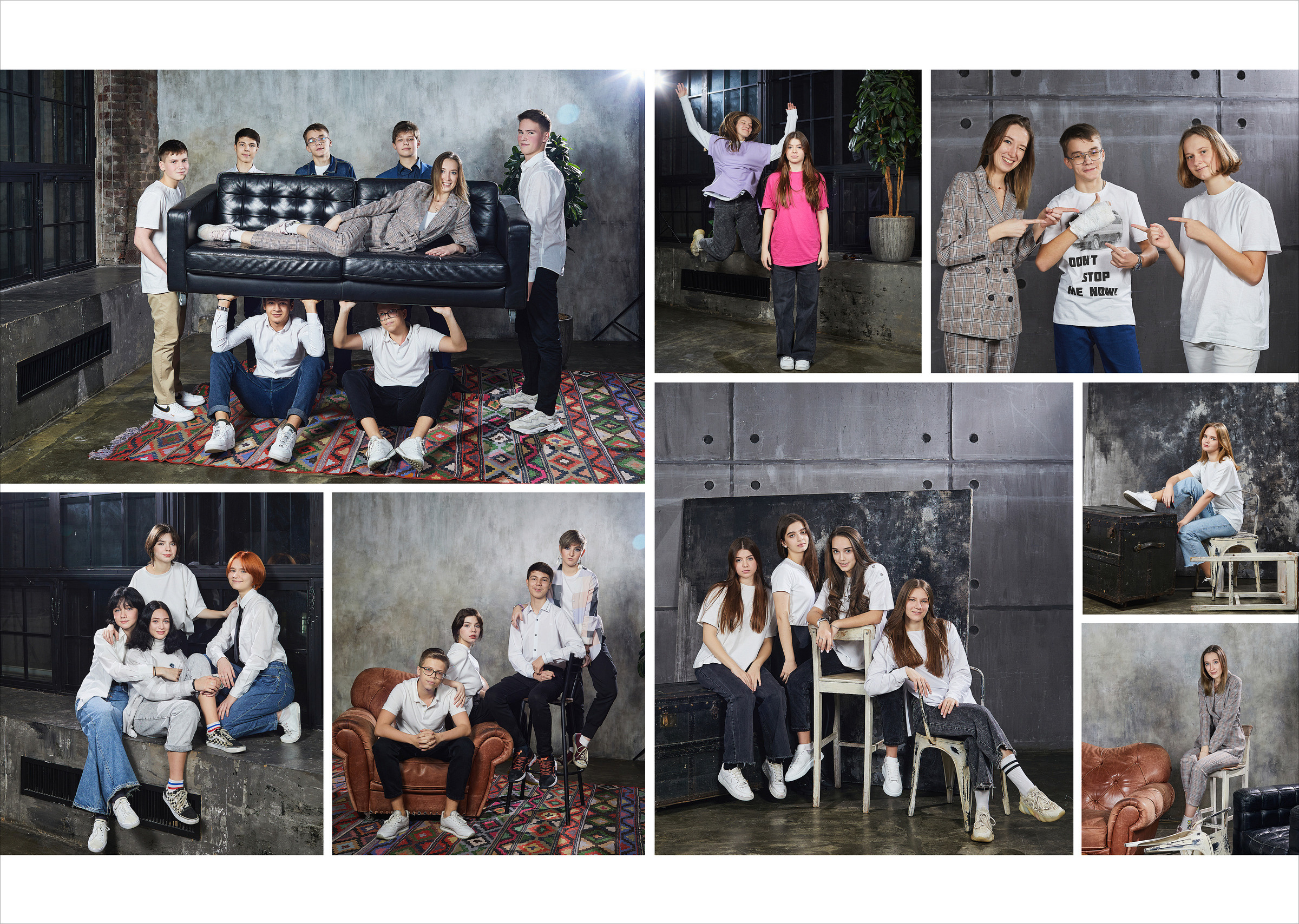 Школьный альбом 9 класса. Школьный фотограф Сергей Беликов