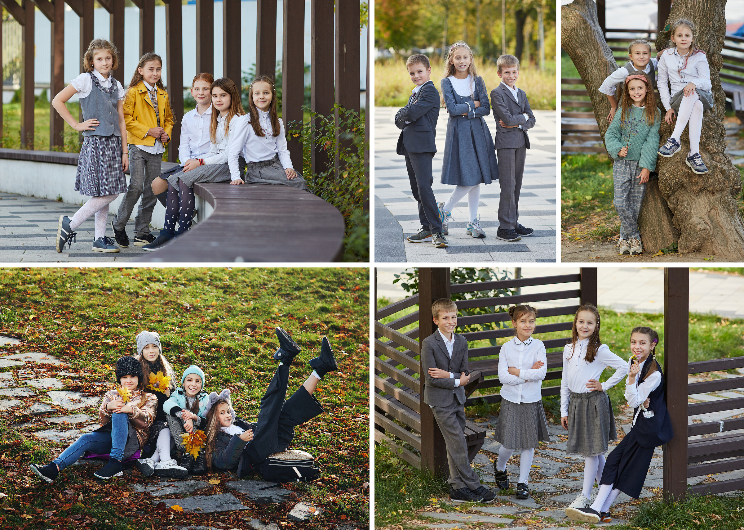 Выпускной альбом для 4 класс. Школьный фотограф Сергей Беликов