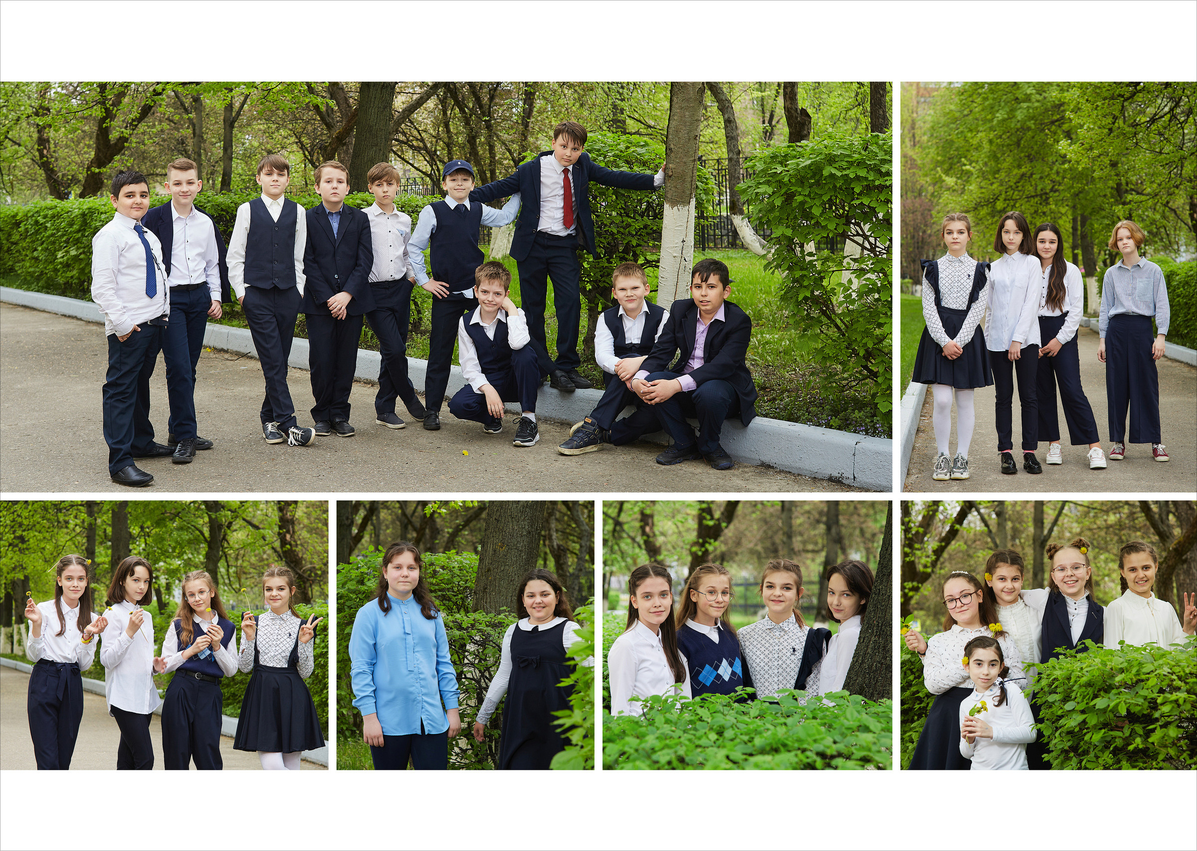 4 класс. Весна. Школьный фотограф Сергей Беликов