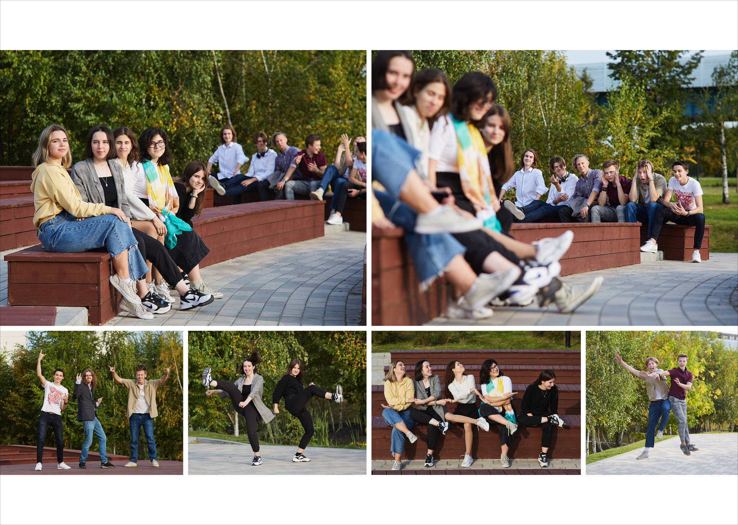 11 класс. Осень. Школьный фотограф Сергей Беликов