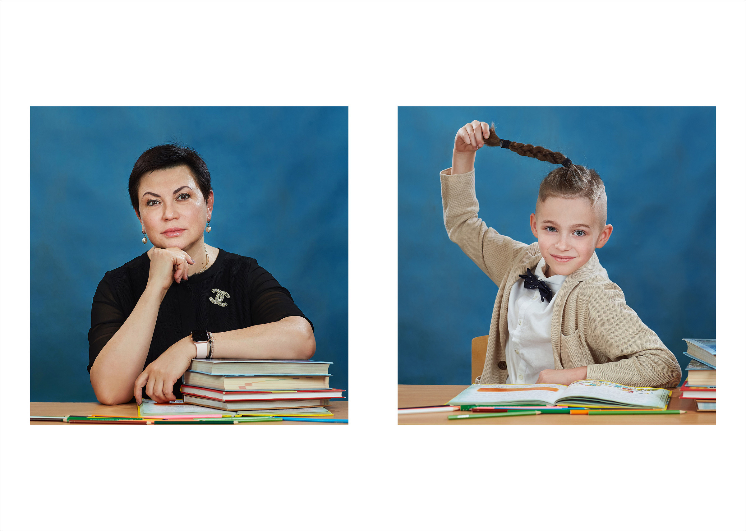 4 класс. Школьный фотограф Сергей Беликов