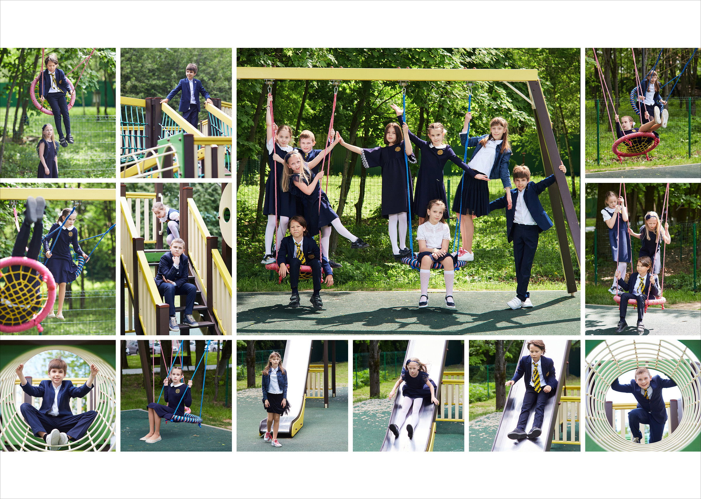 Классный школьный альбом. Школьный фотограф Сергей Беликов