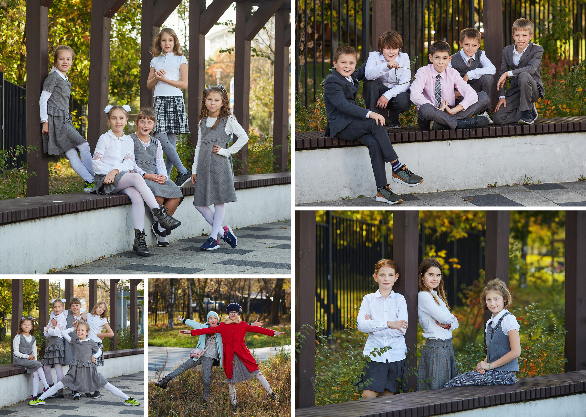 Выпускной альбом для 4 класс. Школьный фотограф Сергей Беликов